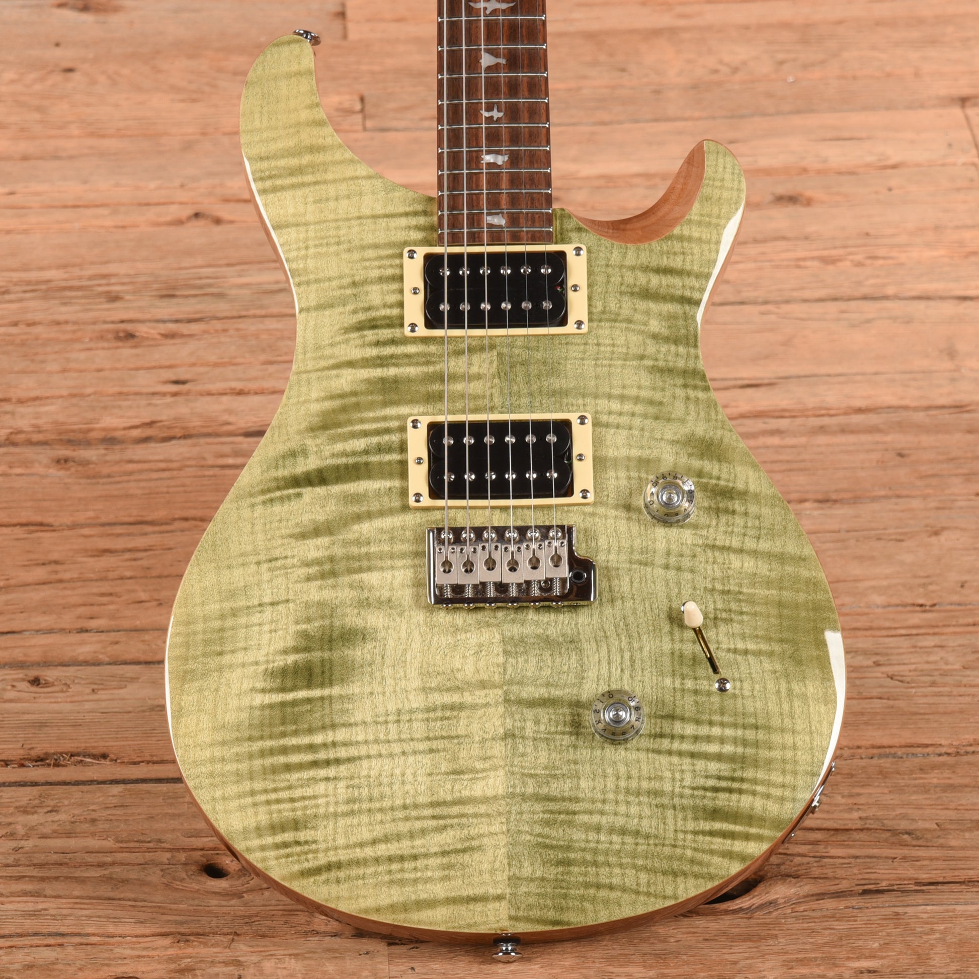 PRS SE Custom 24 Trampas Green 2019 Electric Guitars / Solid Body