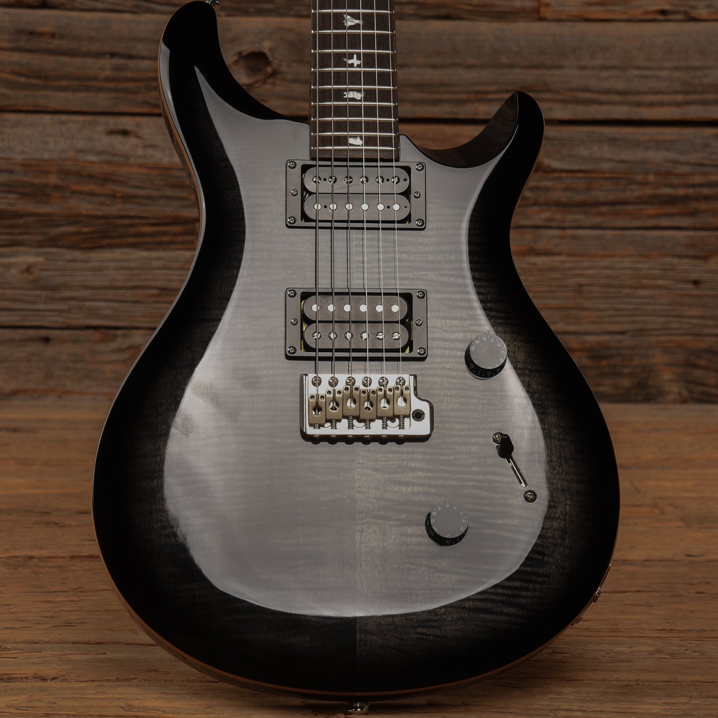 PRS SE Custom 24 Transparent Black 2020 Electric Guitars / Solid Body