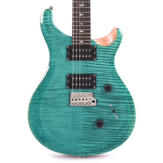 PRS SE Custom 24 Turquoise Electric Guitars / Solid Body