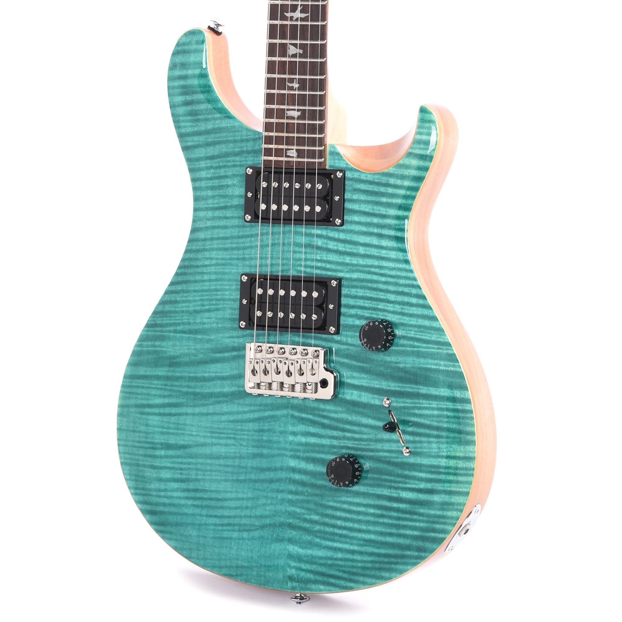 PRS SE Custom 24 Turquoise Electric Guitars / Solid Body