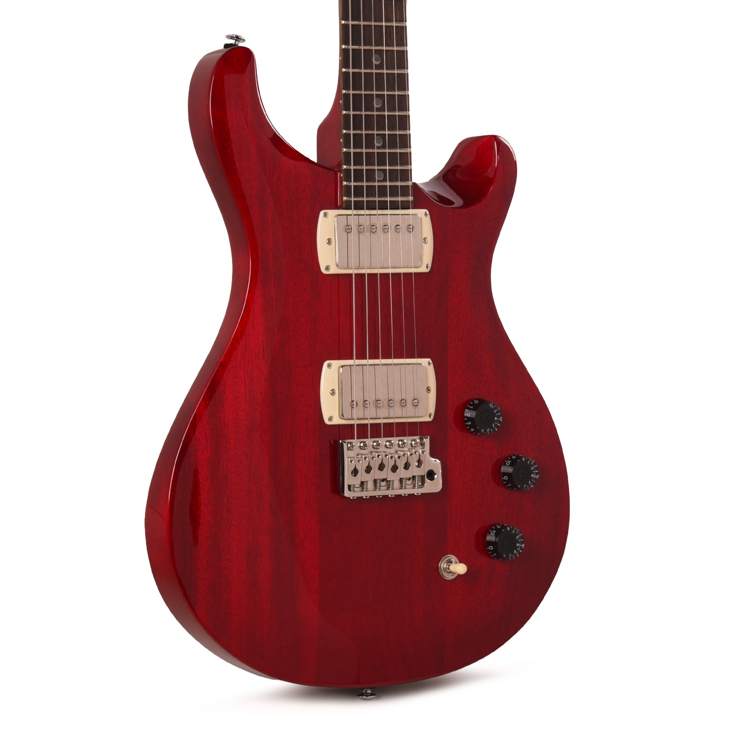 PRS SE DGT Standard Vintage Cherry w/Moon Inlays Electric Guitars / Solid Body