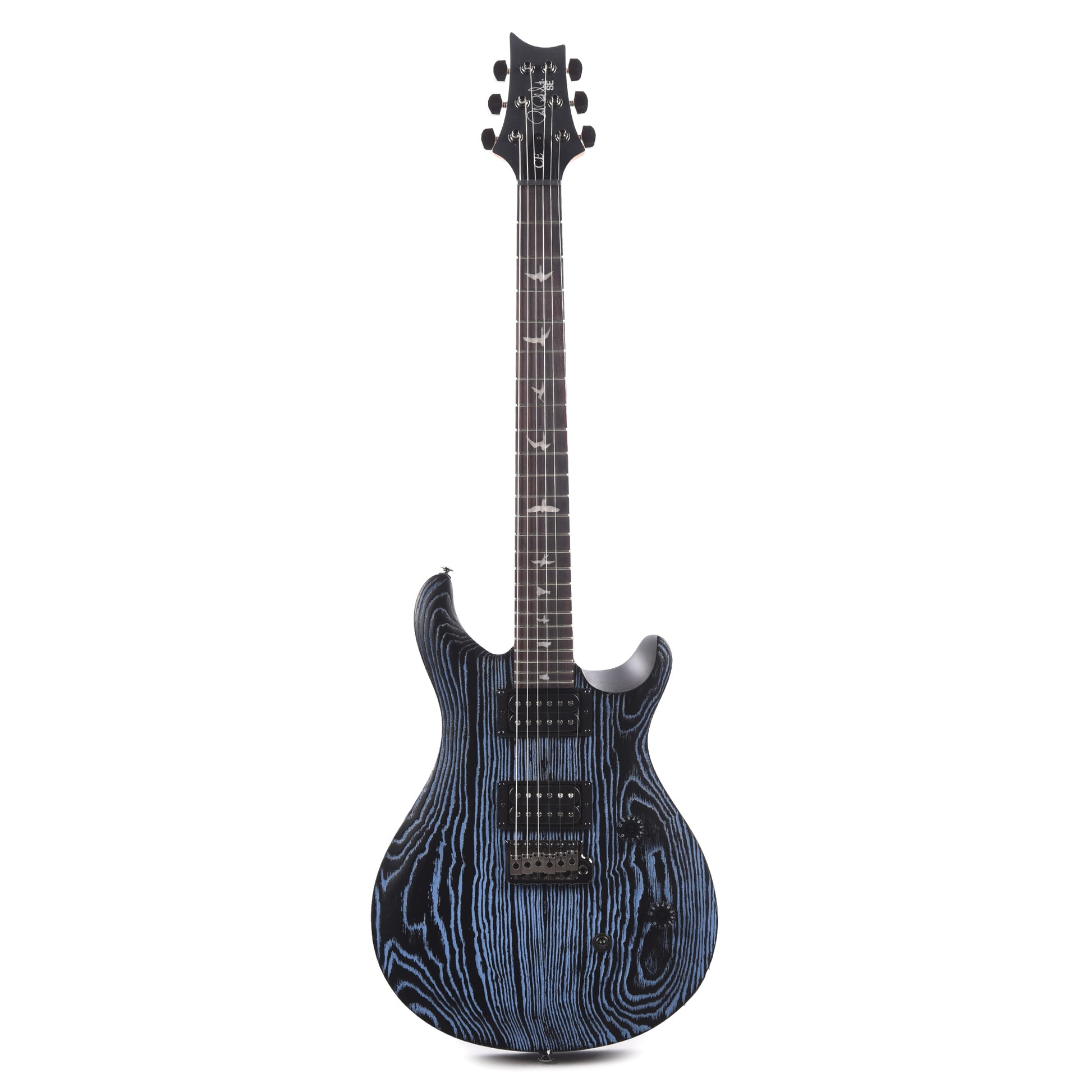 PRS SE Limited Edition Sandblasted CE 24 Sandblasted Blue Electric Guitars / Solid Body