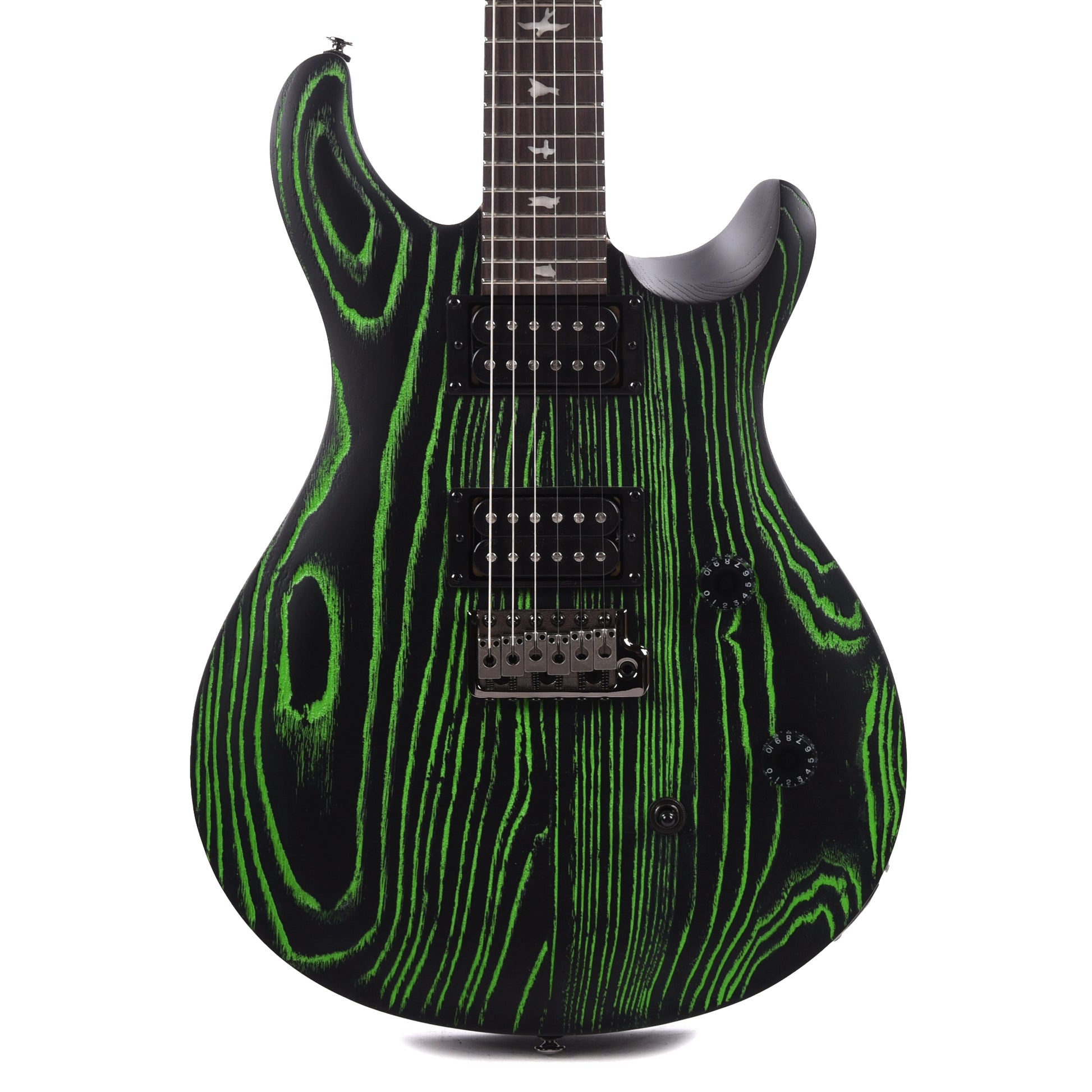 PRS SE Limited Edition Sandblasted CE 24 Sandblasted Green Electric Guitars / Solid Body