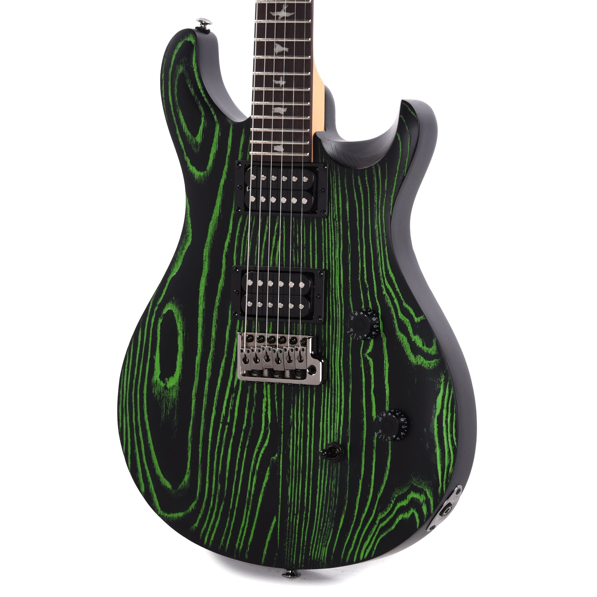 PRS SE Limited Edition Sandblasted CE 24 Sandblasted Green Electric Guitars / Solid Body