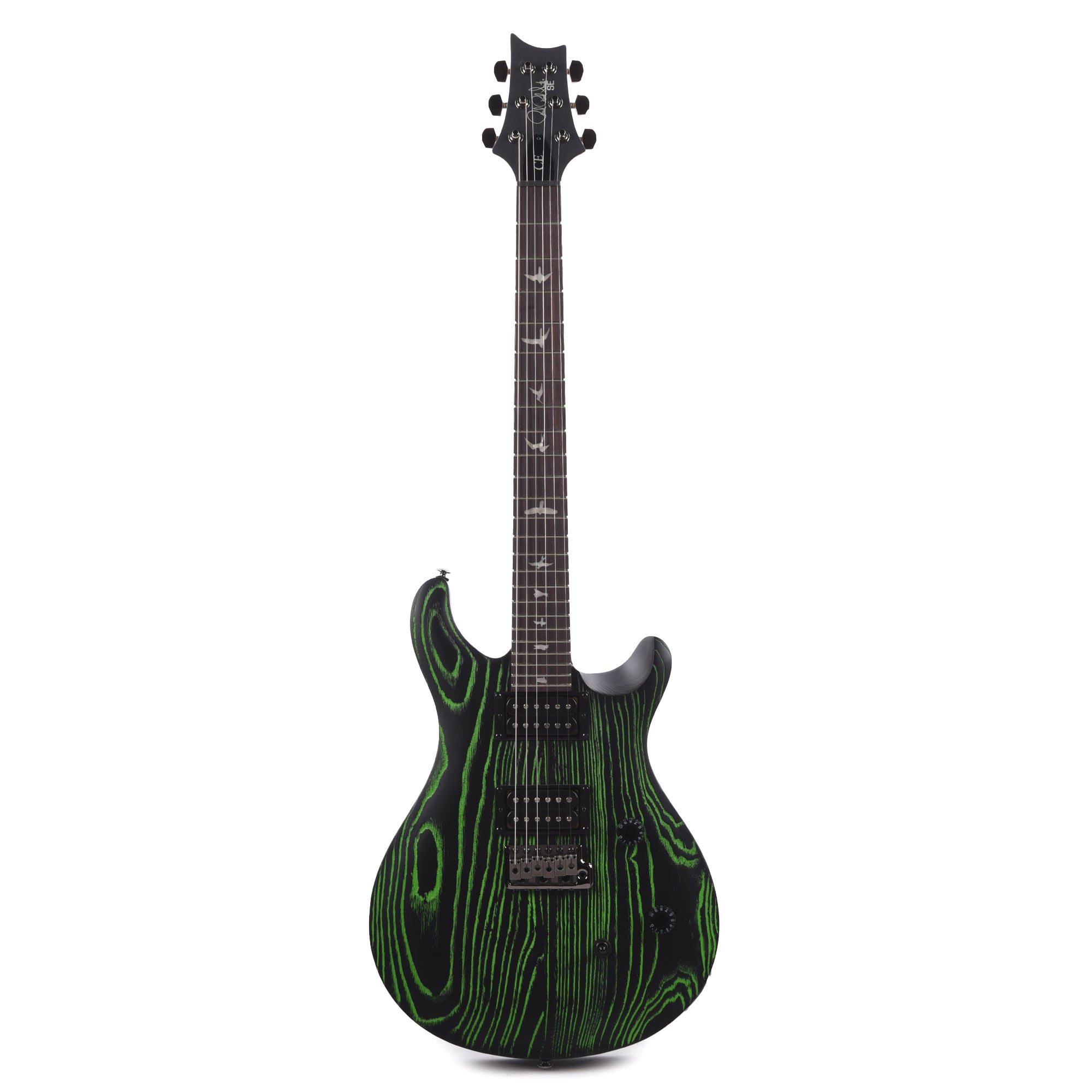 PRS SE Limited Edition Sandblasted CE 24 Sandblasted Green Electric Guitars / Solid Body