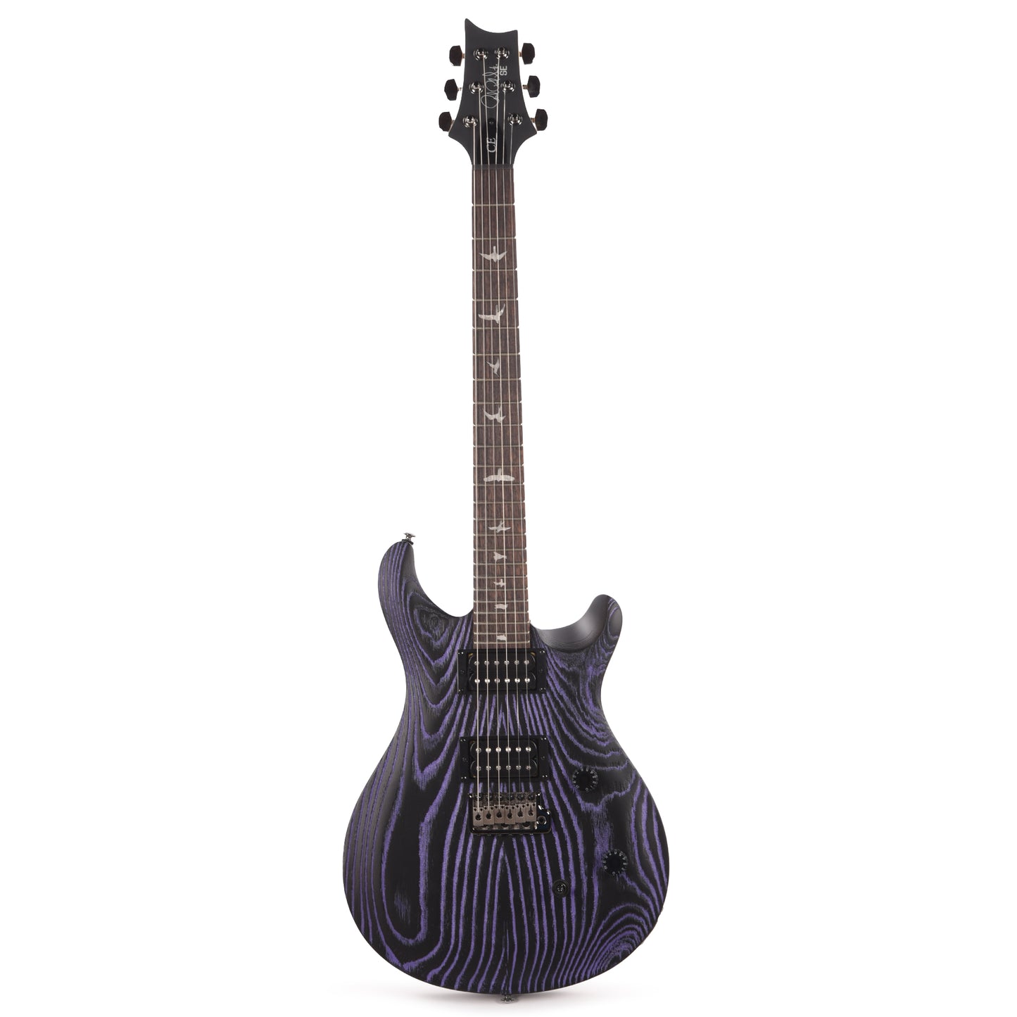 PRS SE Limited Edition Sandblasted CE 24 Sandblasted Purple Electric Guitars / Solid Body