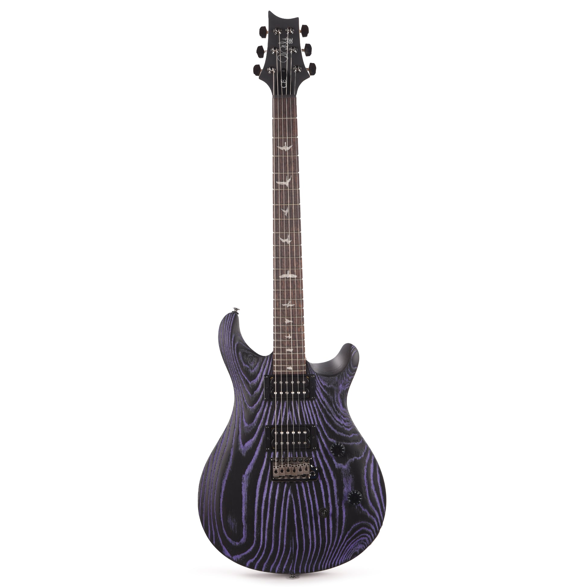 PRS SE Limited Edition Sandblasted CE 24 Sandblasted Purple Electric Guitars / Solid Body