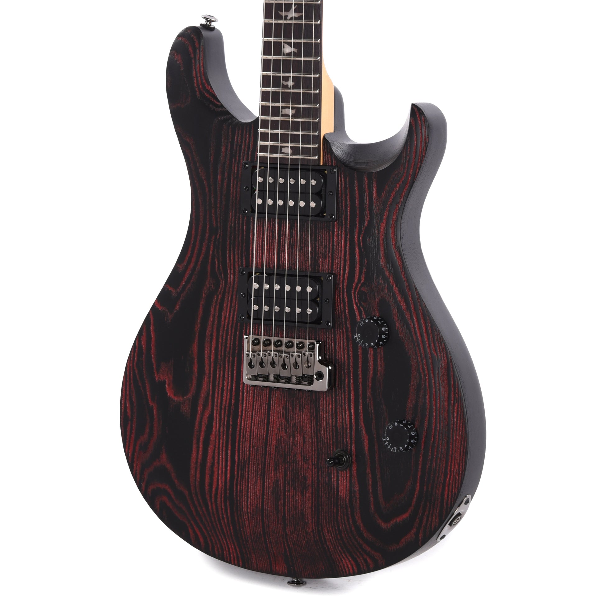 PRS SE Limited Edition Sandblasted CE 24 Sandblasted Red Electric Guitars / Solid Body