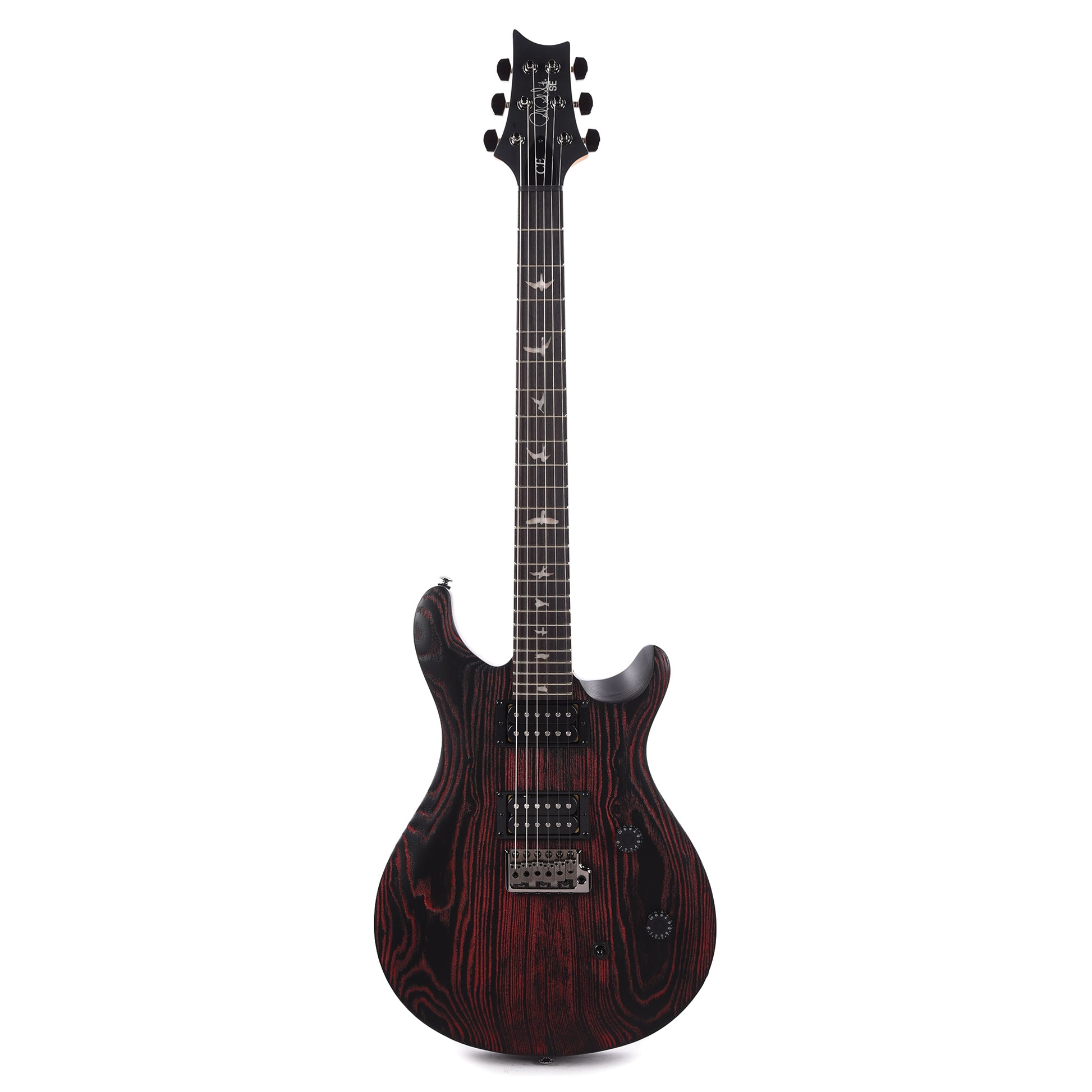PRS SE Limited Edition Sandblasted CE 24 Sandblasted Red Electric Guitars / Solid Body