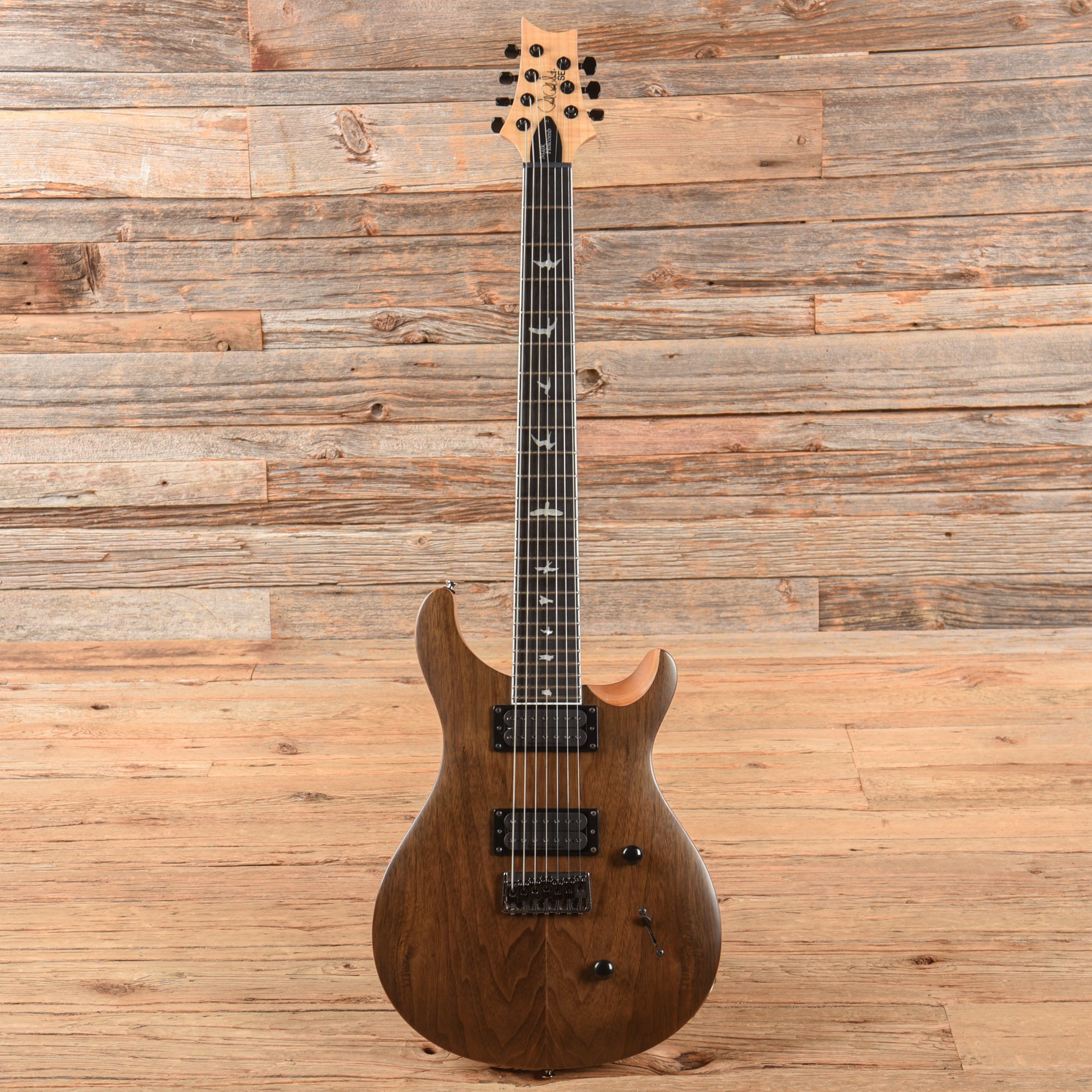 PRS SE Mark Holcomb SVN Natural Walnut Satin Electric Guitars / Solid Body