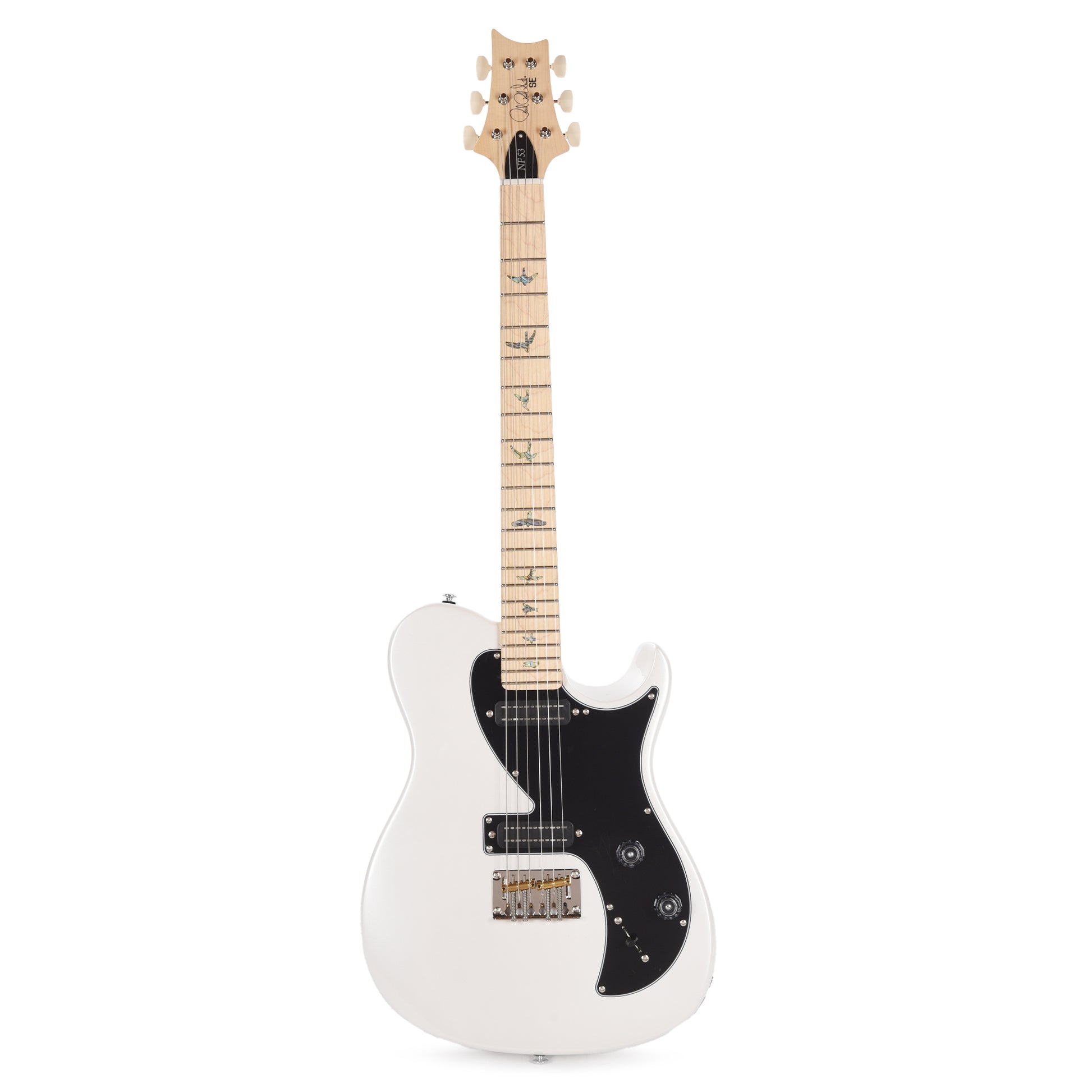 PRS SE NF 53 Pearl White Electric Guitars / Solid Body