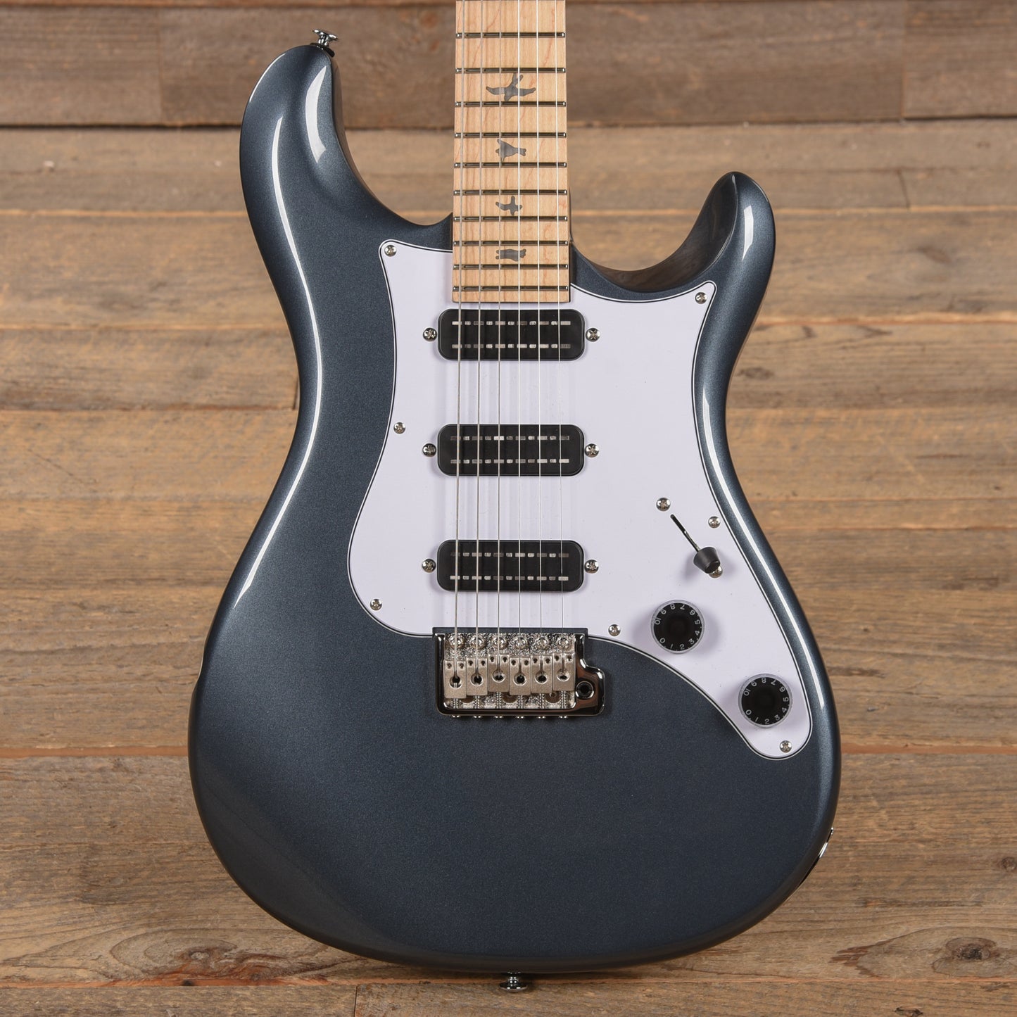 PRS SE NF3 Gun Metal Grey Maple Fingerboard Electric Guitars / Solid Body