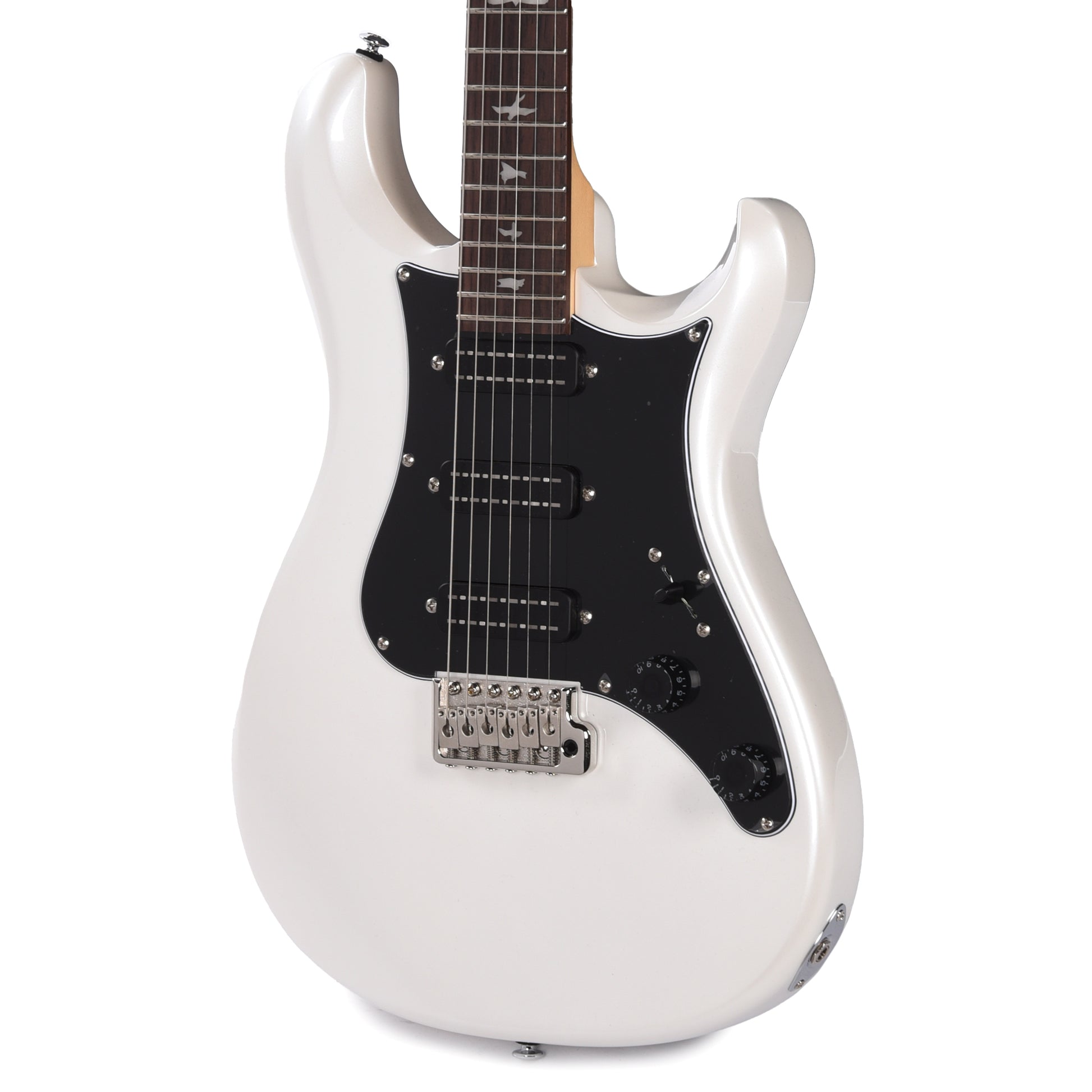 PRS SE NF3 Pearl White Electric Guitars / Solid Body
