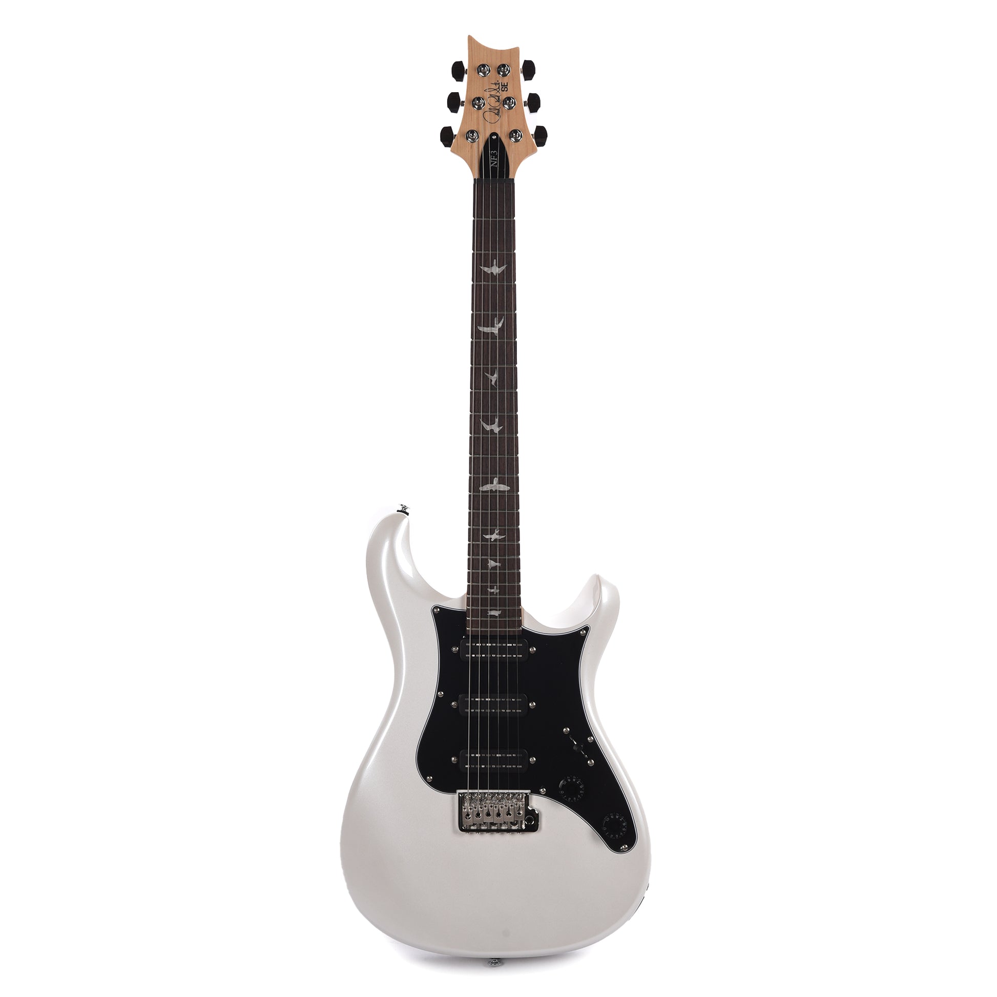 PRS SE NF3 Pearl White Electric Guitars / Solid Body