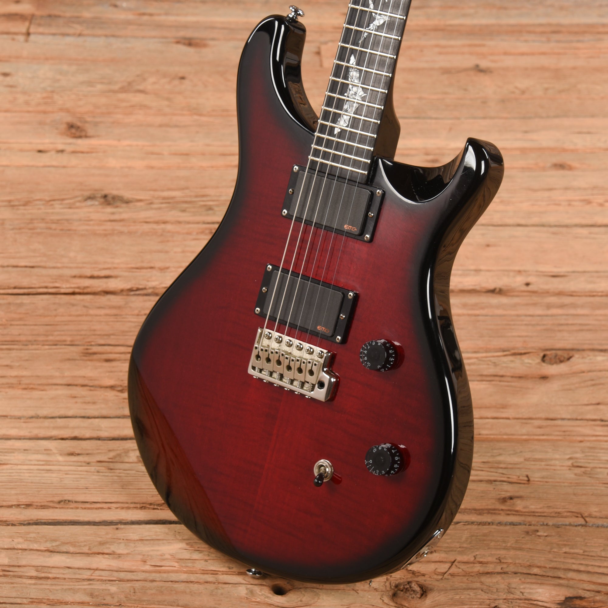 PRS SE Paul Allender Red Burst – Chicago Music Exchange