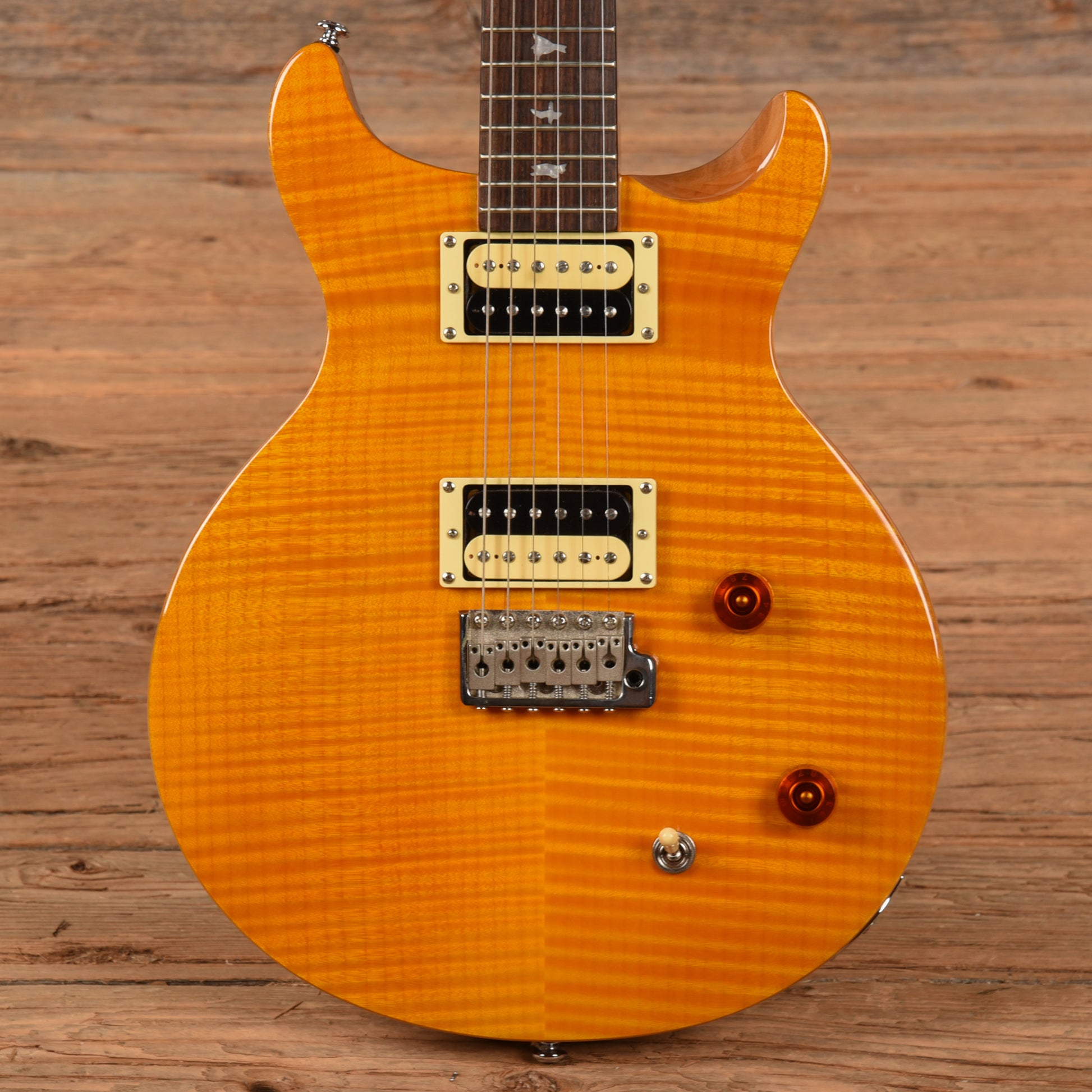 PRS SE Santana Santana Yellow 2011 Electric Guitars / Solid Body
