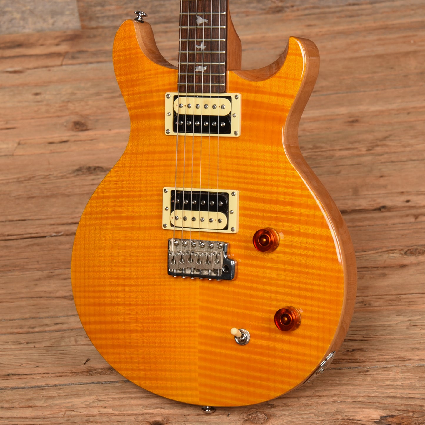 PRS SE Santana Santana Yellow 2011 Electric Guitars / Solid Body
