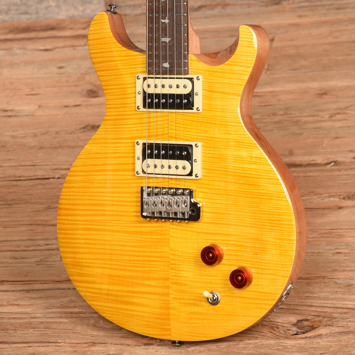 PRS SE Santana Santana Yellow Electric Guitars / Solid Body