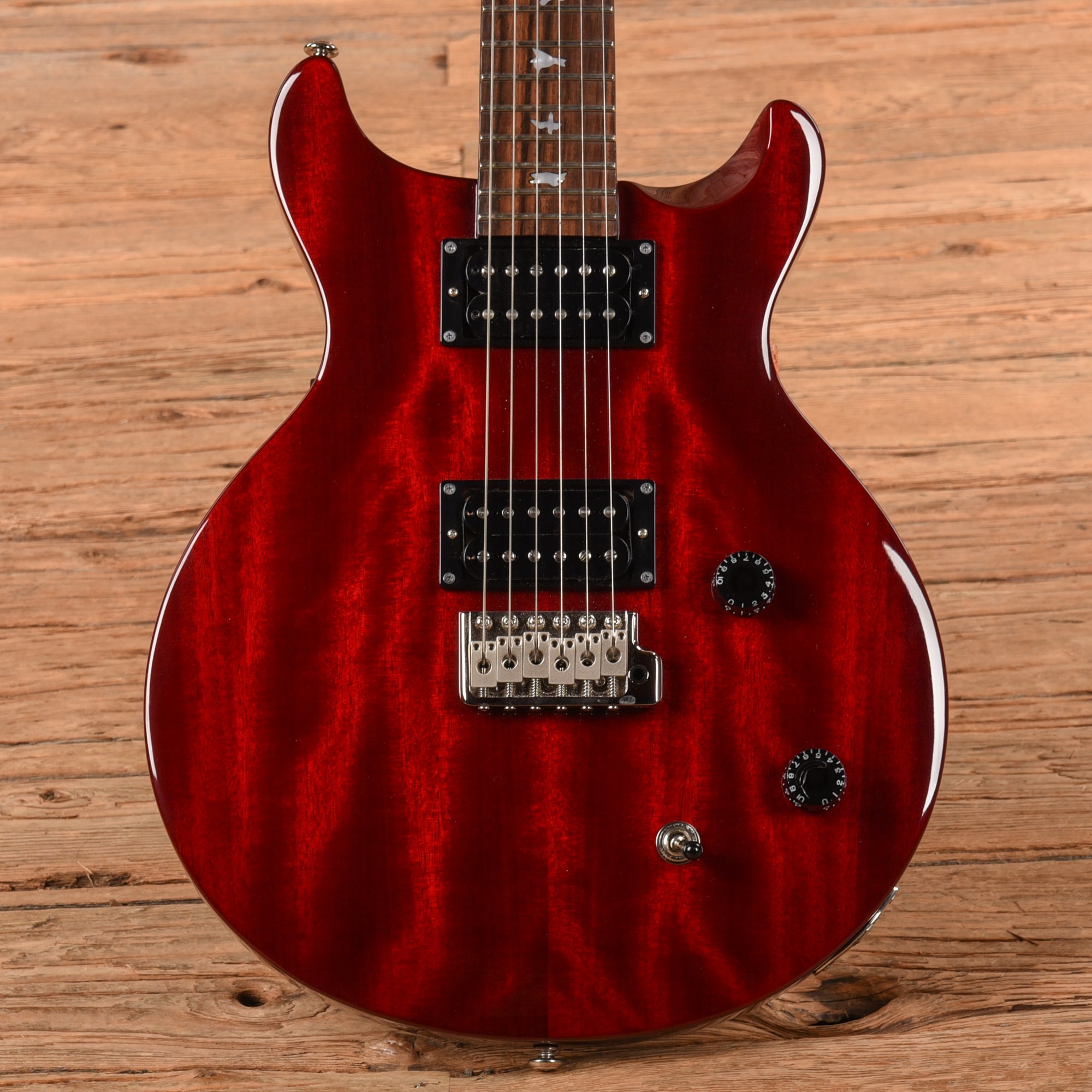 【美品】PRS SE サンタナ ワインレッド PRS SE Santana Scarlet Red – Chicago Music Exchange