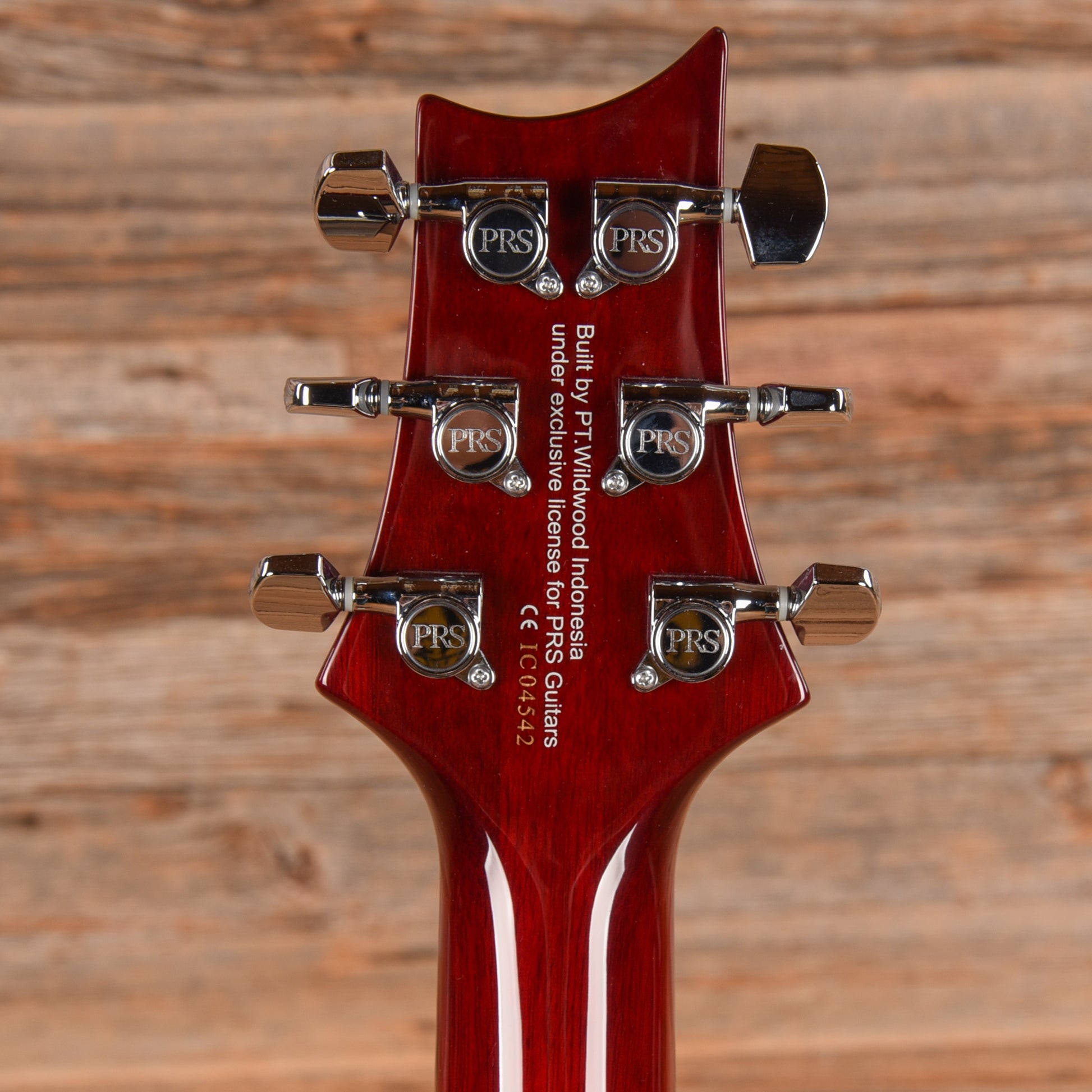 PRS SE Santana Scarlet Red Electric Guitars / Solid Body