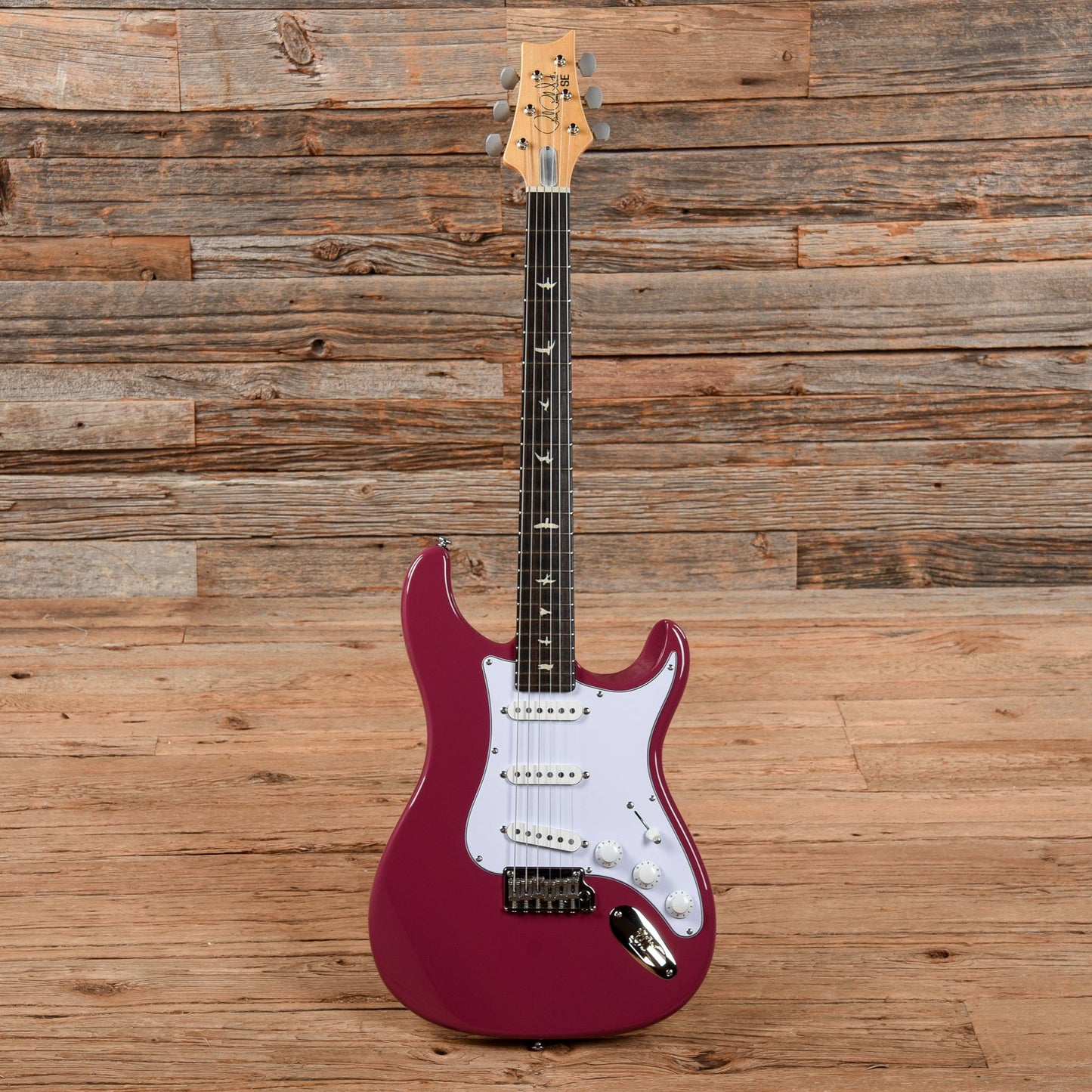 PRS SE Silver Sky Dragon Fruit 2021 Electric Guitars / Solid Body