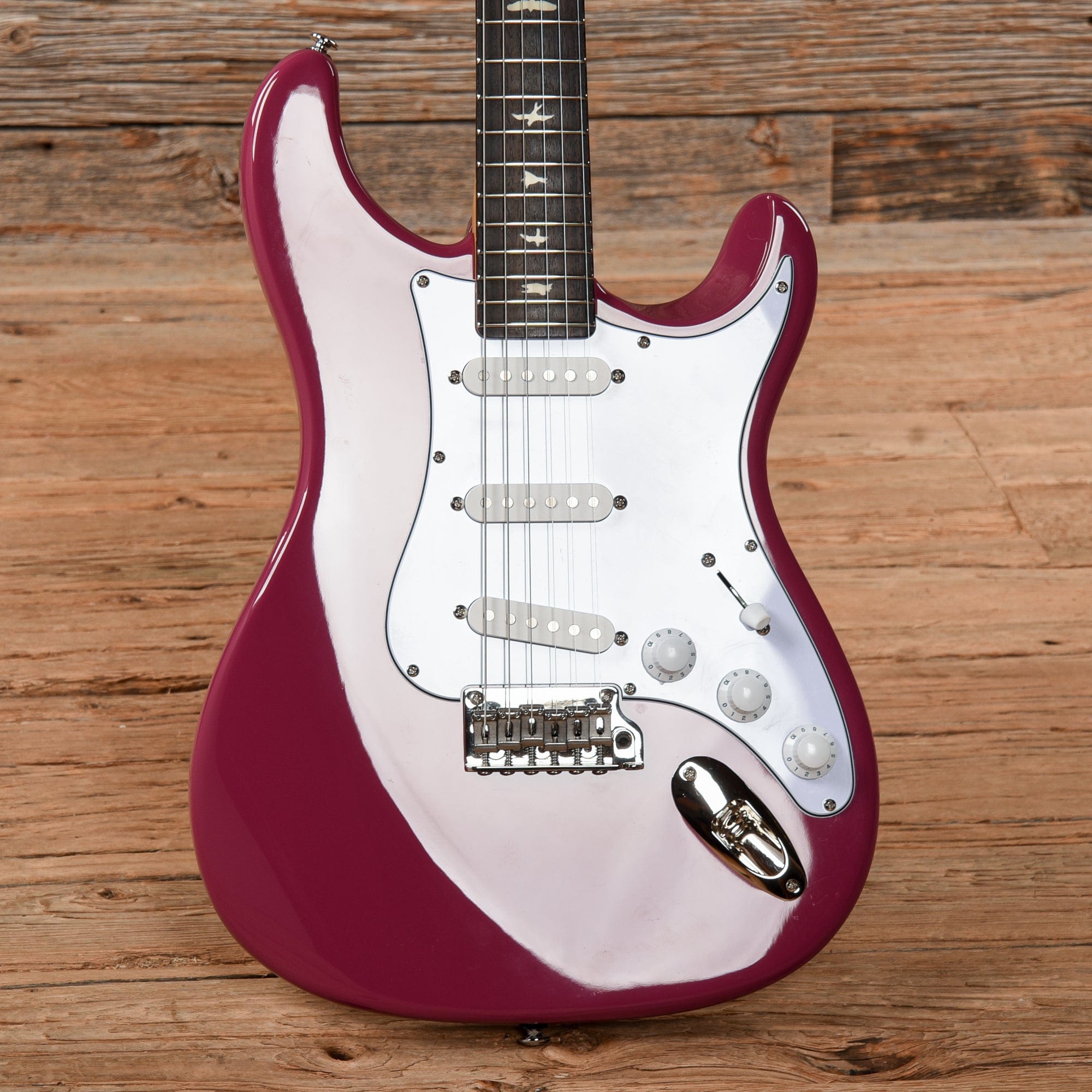 PRS SE Silver Sky Dragon Fruit 2021 Electric Guitars / Solid Body