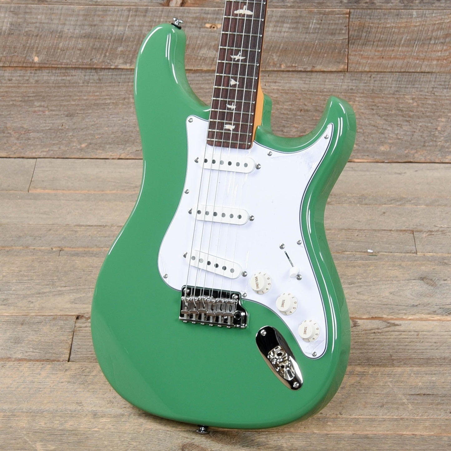 PRS SE Silver Sky John Mayer Ever Green Electric Guitars / Solid Body