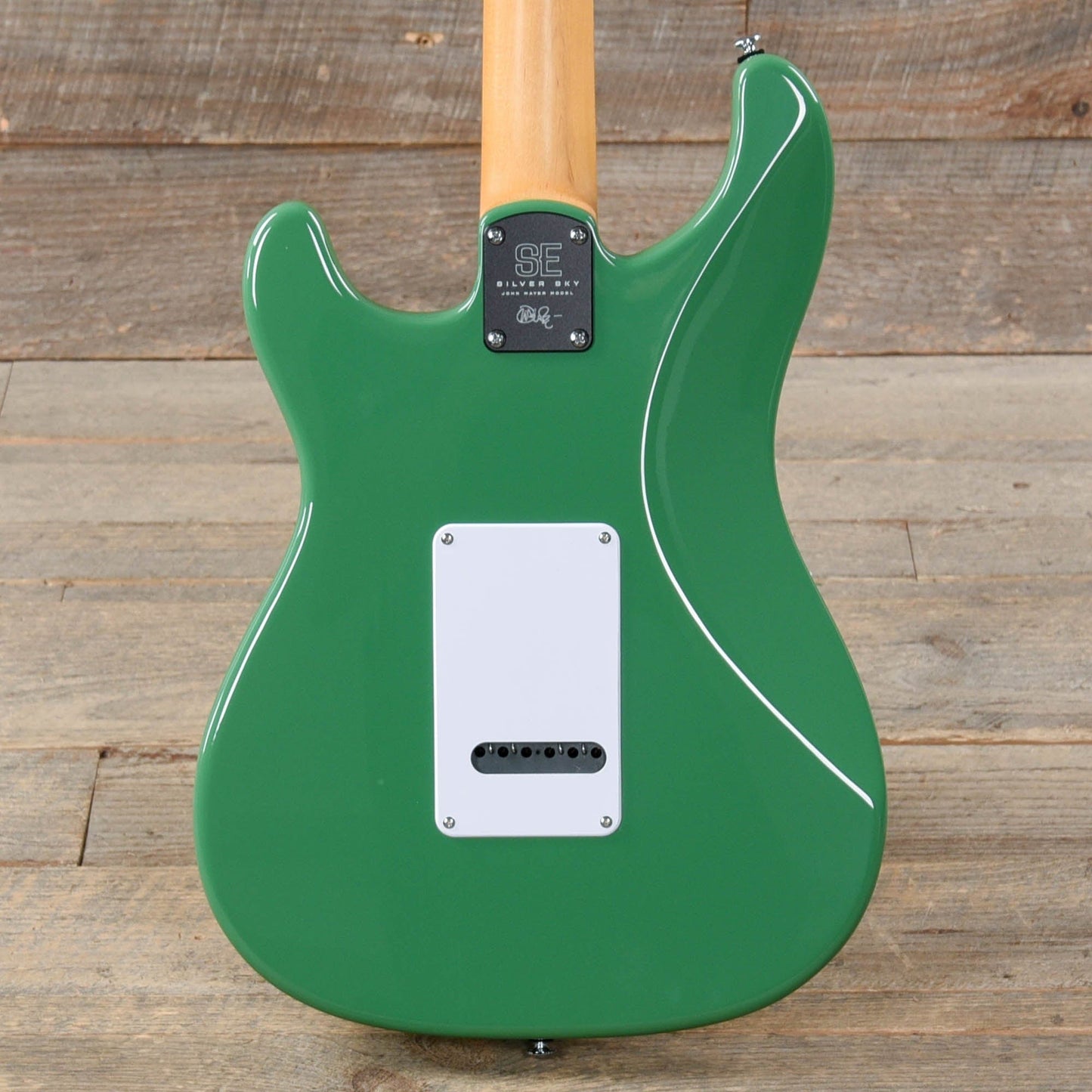 PRS SE Silver Sky John Mayer Ever Green Electric Guitars / Solid Body