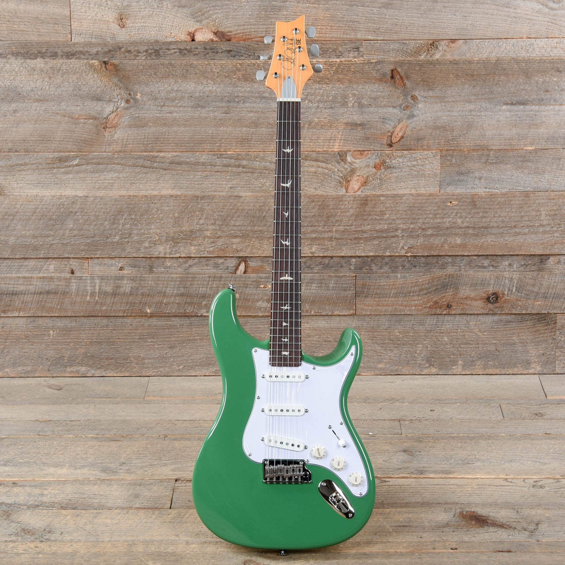 PRS SE Silver Sky John Mayer Ever Green Electric Guitars / Solid Body