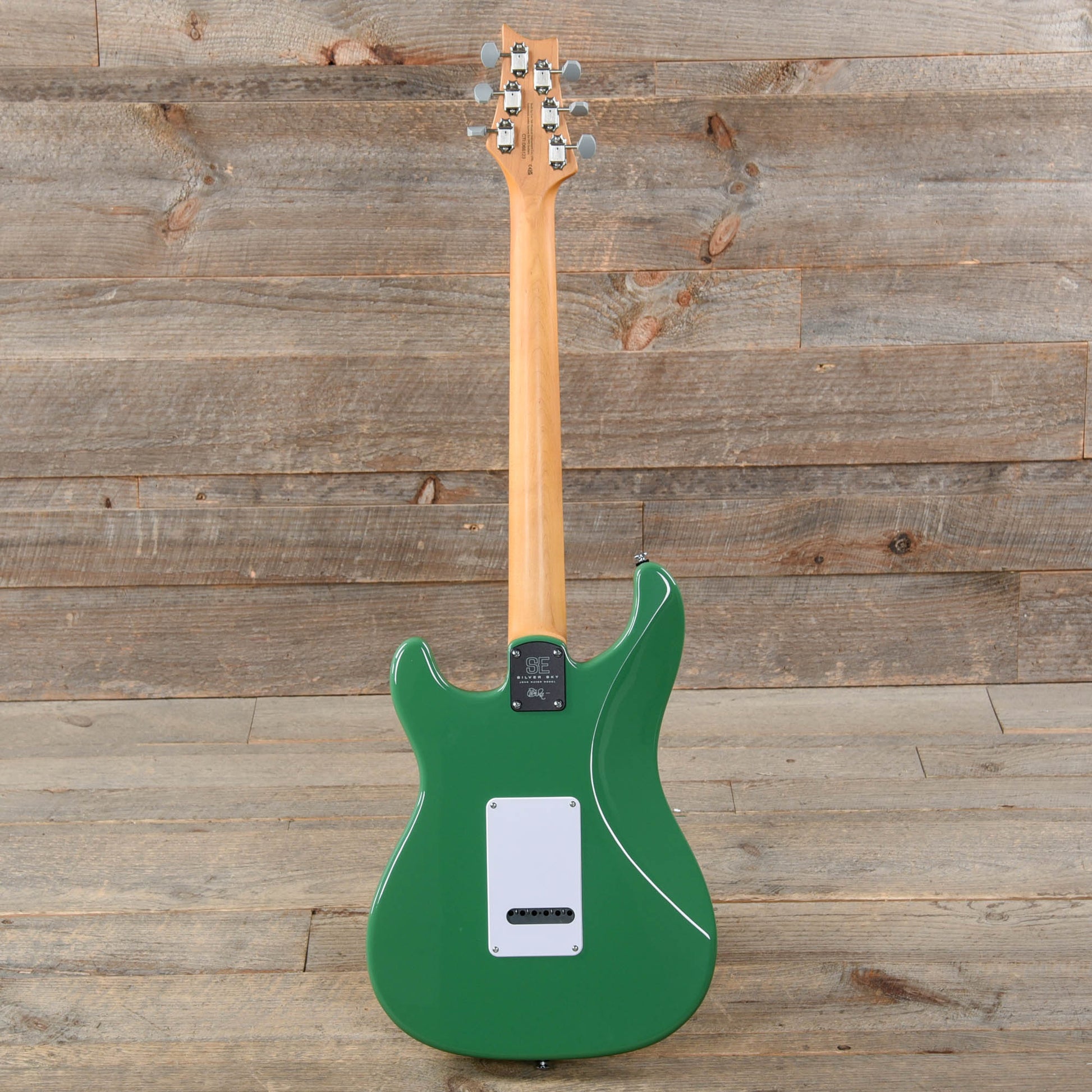 PRS SE Silver Sky John Mayer Ever Green Electric Guitars / Solid Body