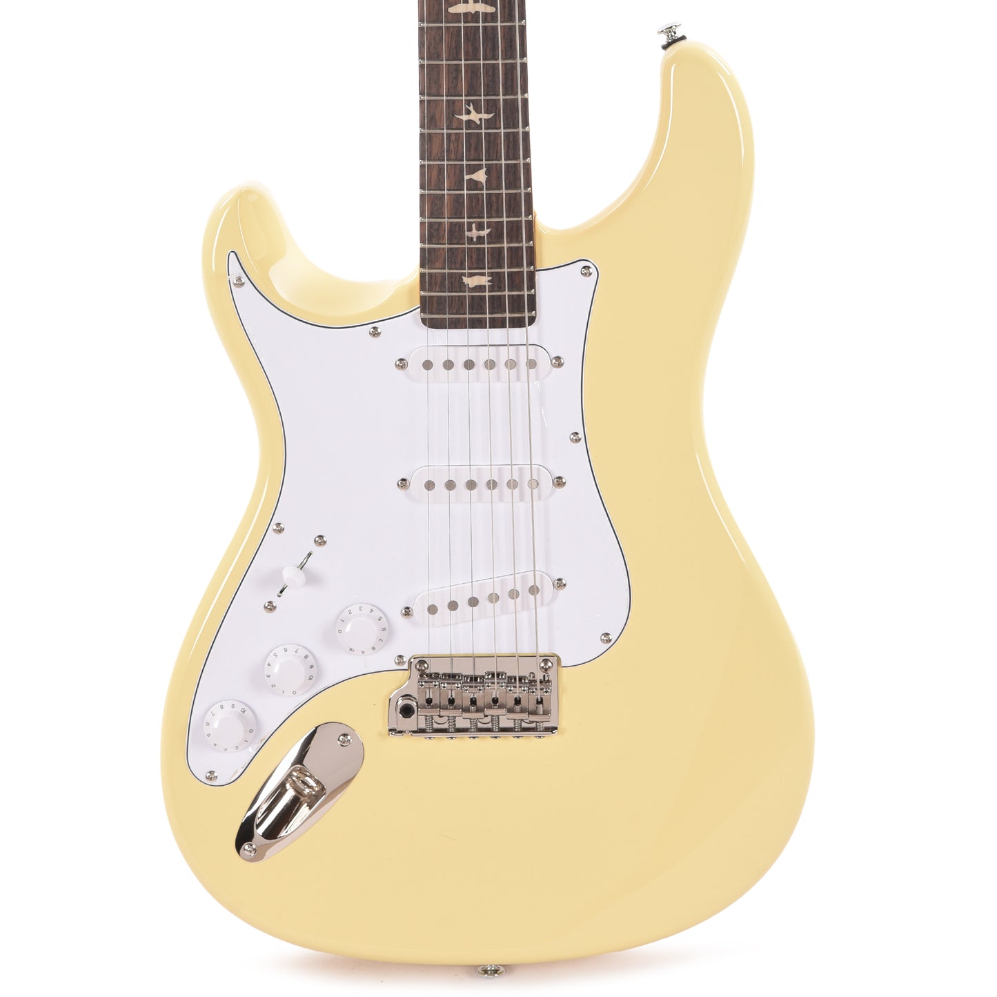PRS SE Silver Sky LEFTY John Mayer Moon White Electric Guitars / Solid Body