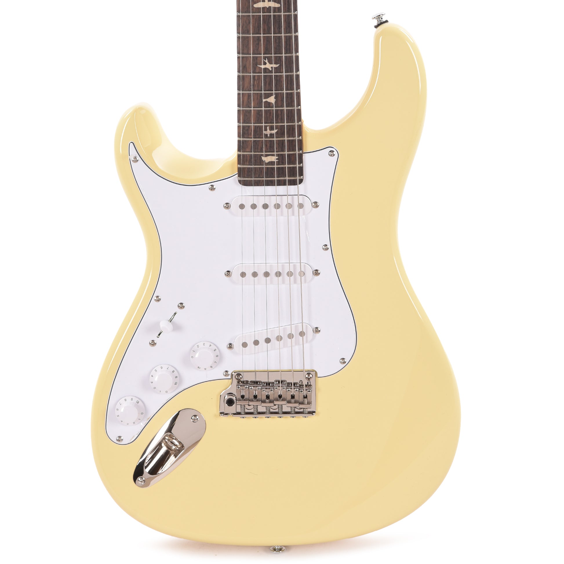 PRS SE Silver Sky LEFTY John Mayer Moon White Electric Guitars / Solid Body