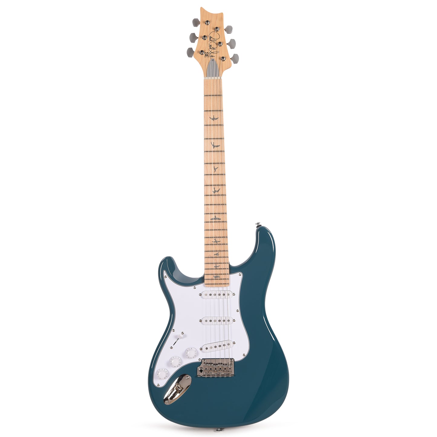 PRS SE Silver Sky Maple LEFTY John Mayer Nylon Blue Electric Guitars / Solid Body