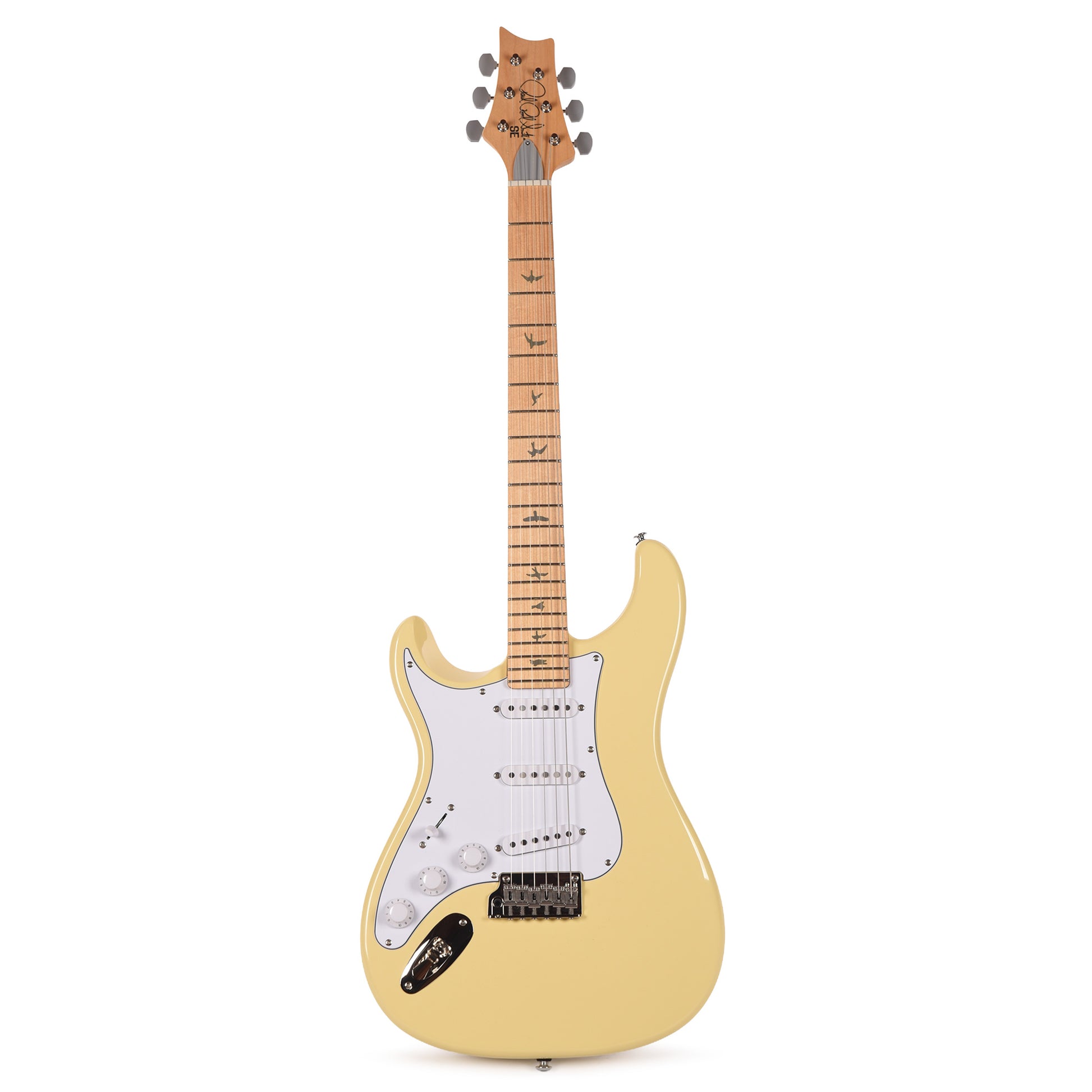 PRS SE Silver Sky Maple LEFTY Moon White Electric Guitars / Solid Body