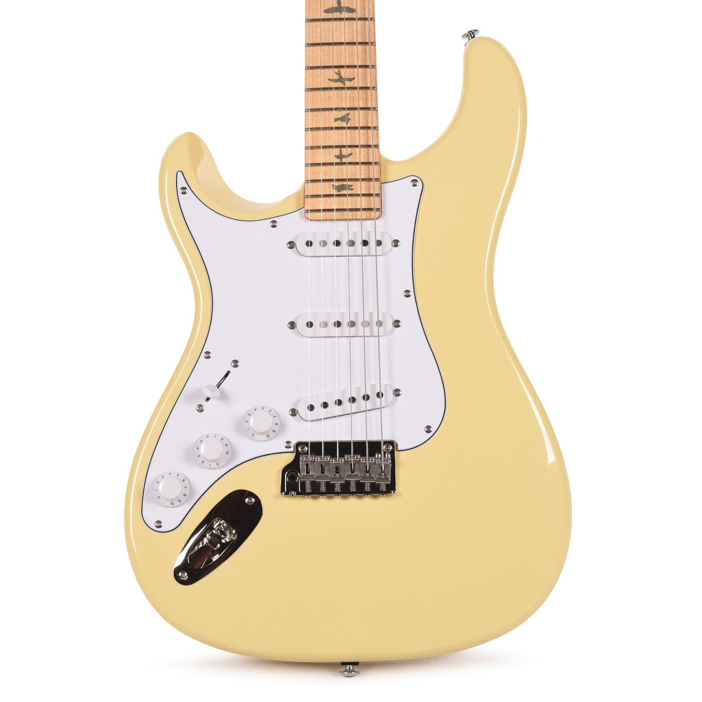 PRS SE Silver Sky Maple LEFTY Moon White Electric Guitars / Solid Body