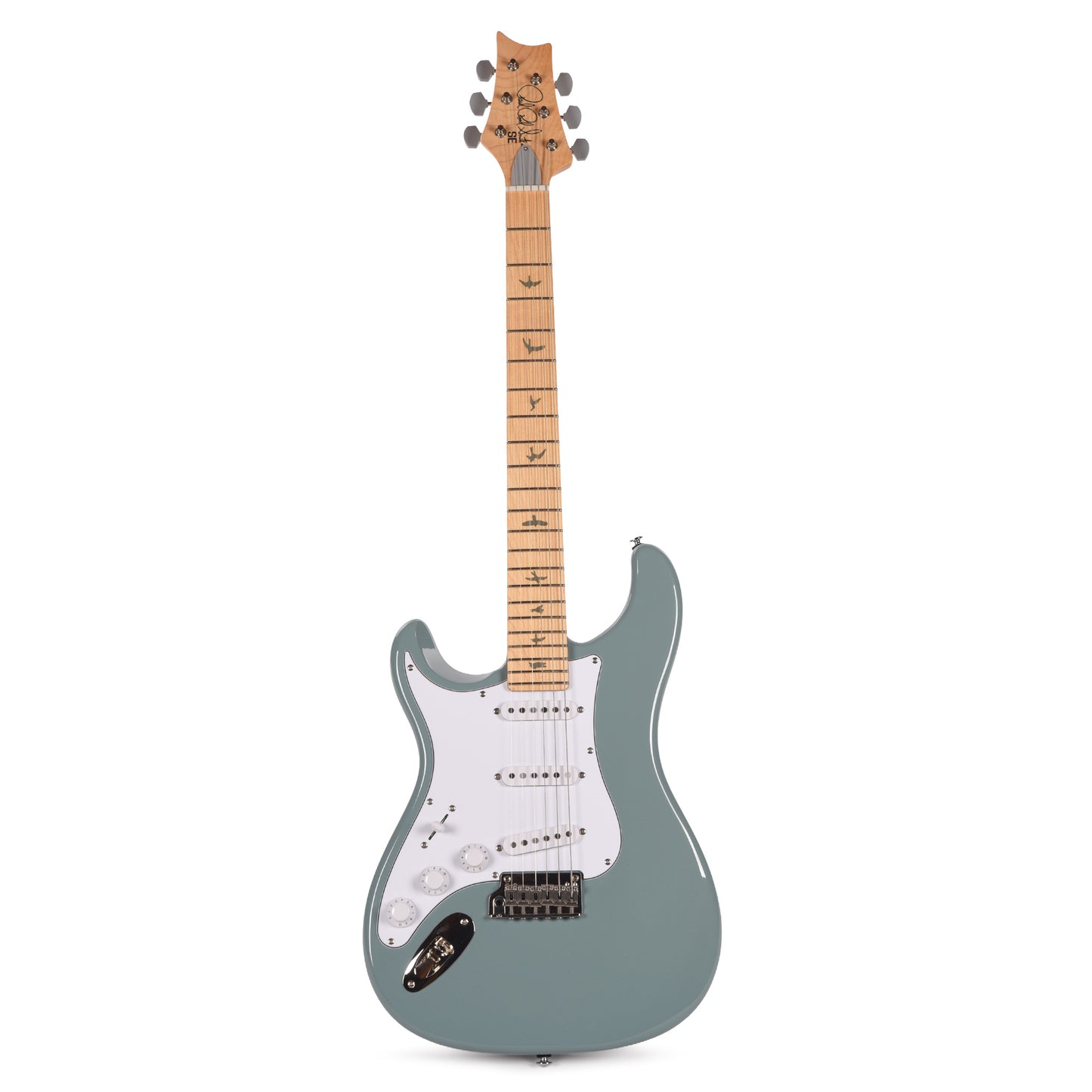 PRS SE Silver Sky Maple LEFTY Stone Blue Electric Guitars / Solid Body