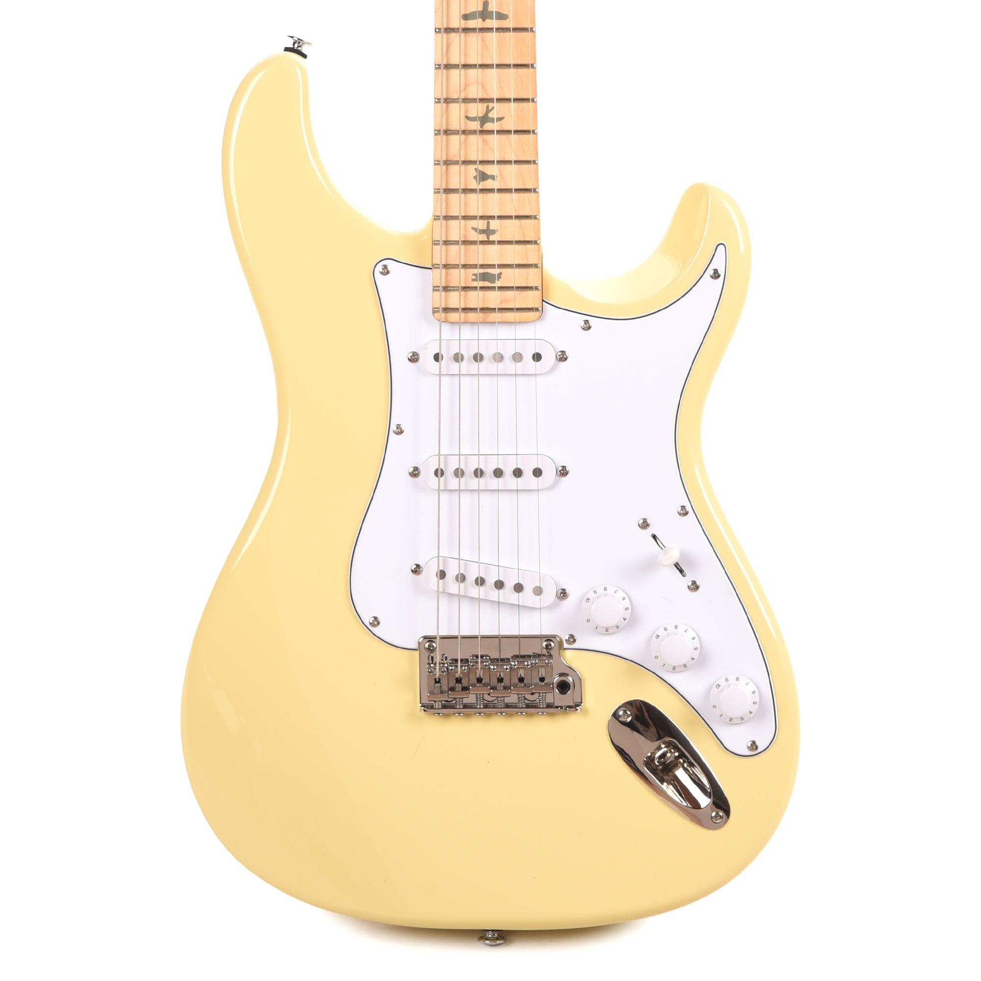 PRS SE Silver Sky Maple Moon White Electric Guitars / Solid Body