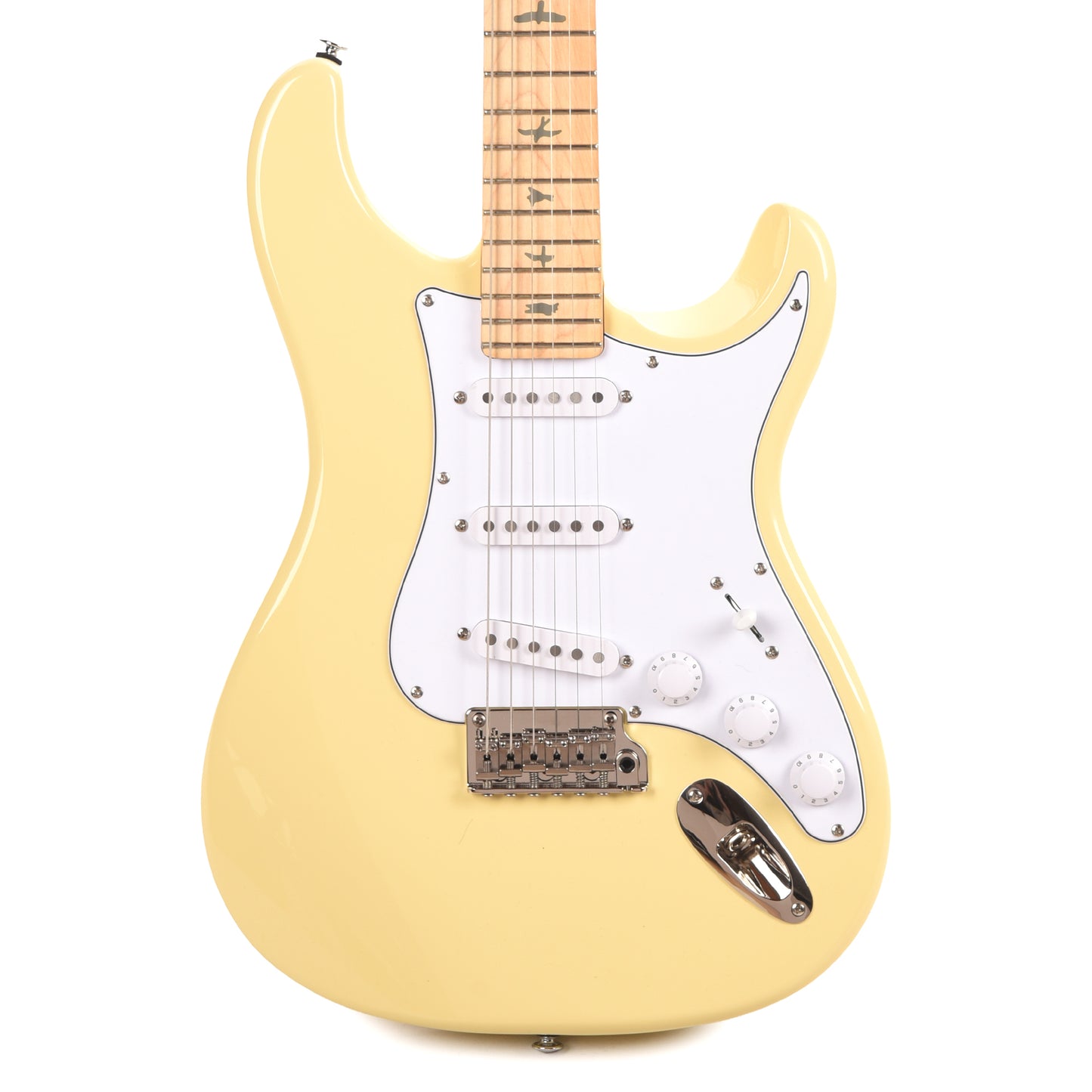 PRS SE Silver Sky Maple Moon White Electric Guitars / Solid Body
