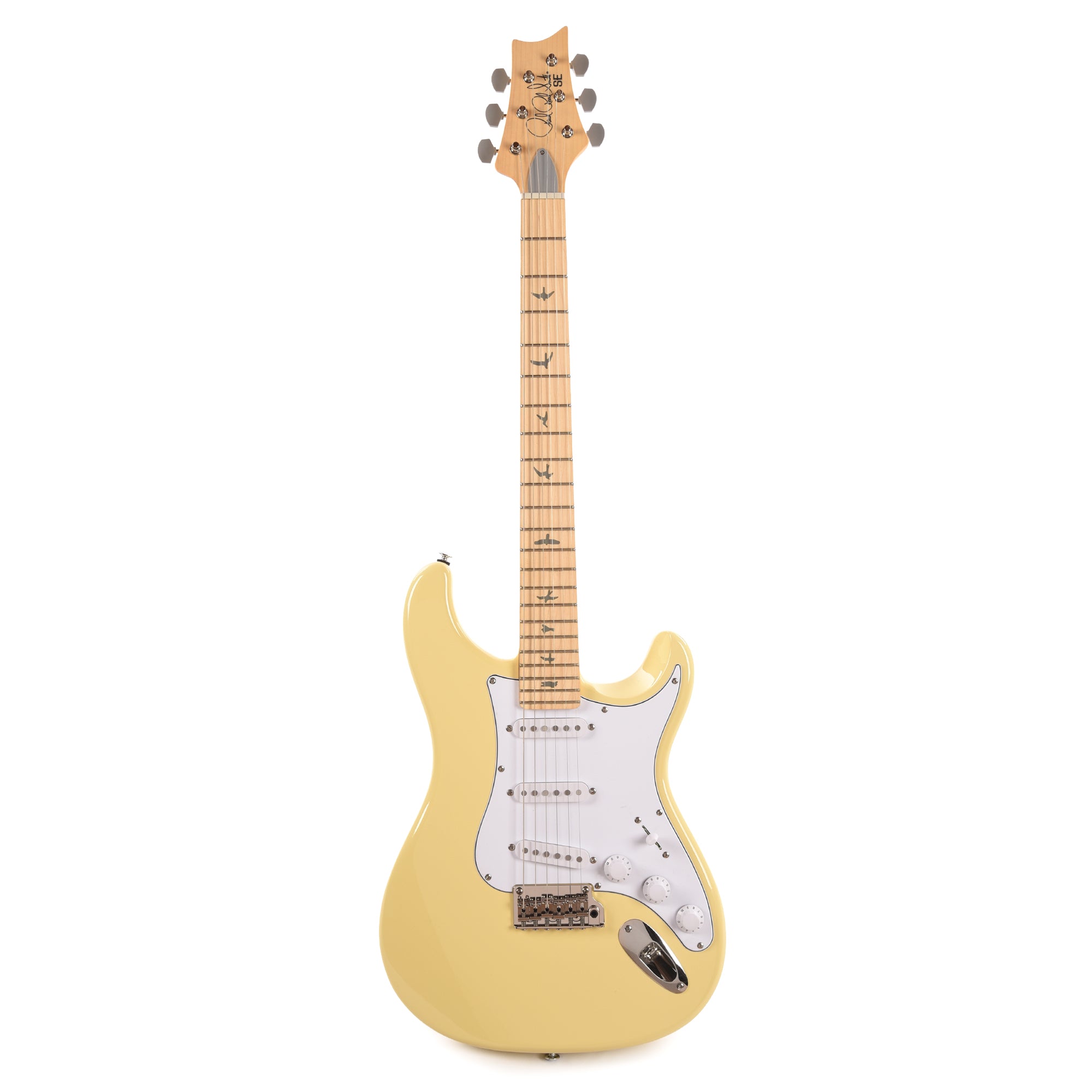 PRS SE Silver Sky Maple Moon White Electric Guitars / Solid Body