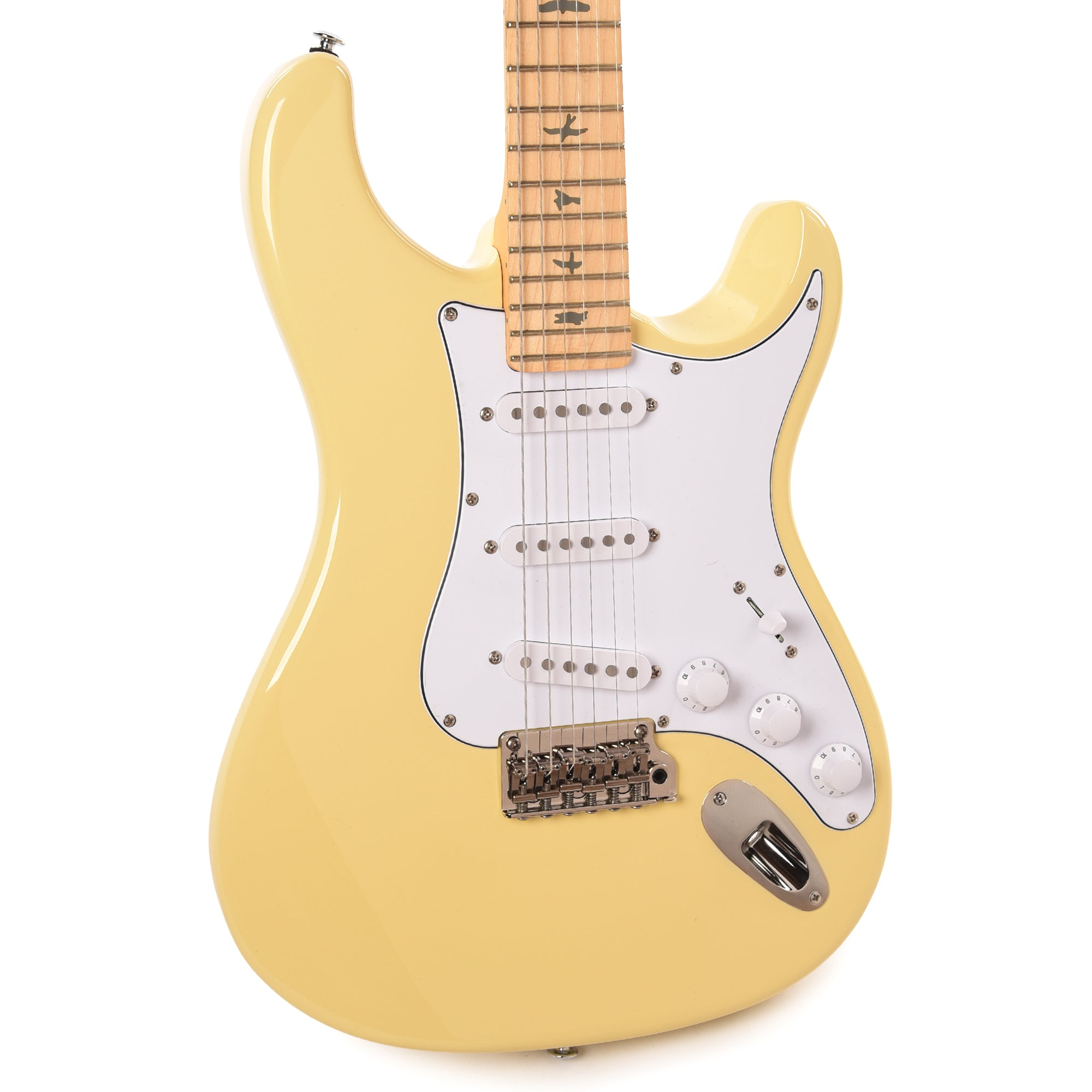 PRS SE Silver Sky Maple Moon White Electric Guitars / Solid Body