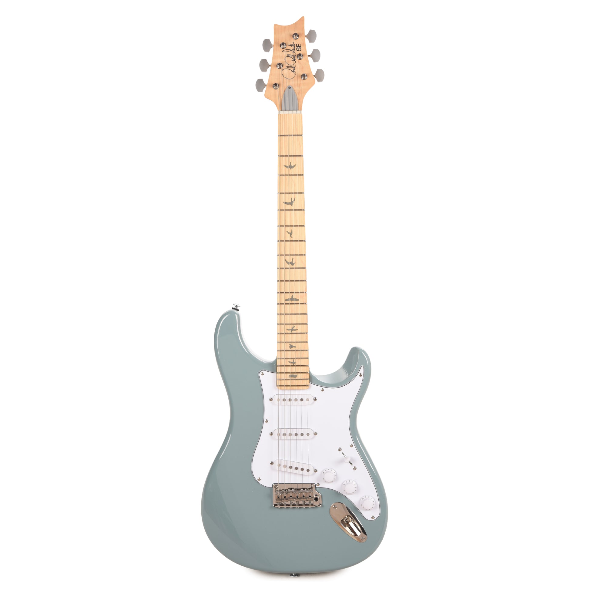 PRS SE Silver Sky Maple Stone Blue Electric Guitars / Solid Body