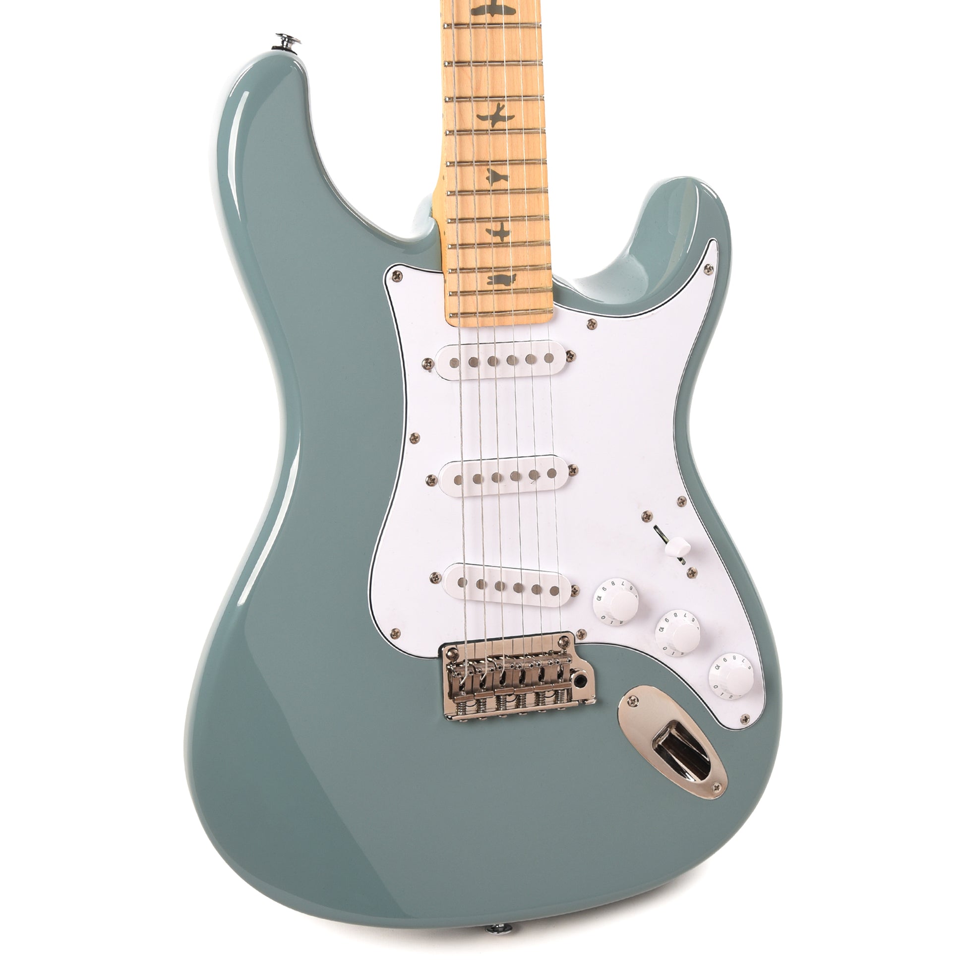 PRS SE Silver Sky Maple Stone Blue Electric Guitars / Solid Body