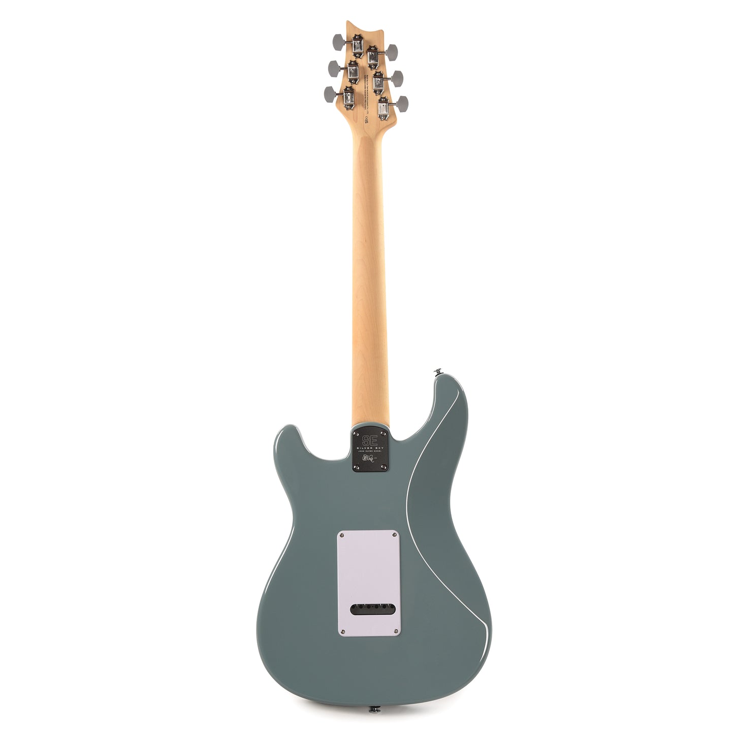 PRS SE Silver Sky Maple Stone Blue Electric Guitars / Solid Body