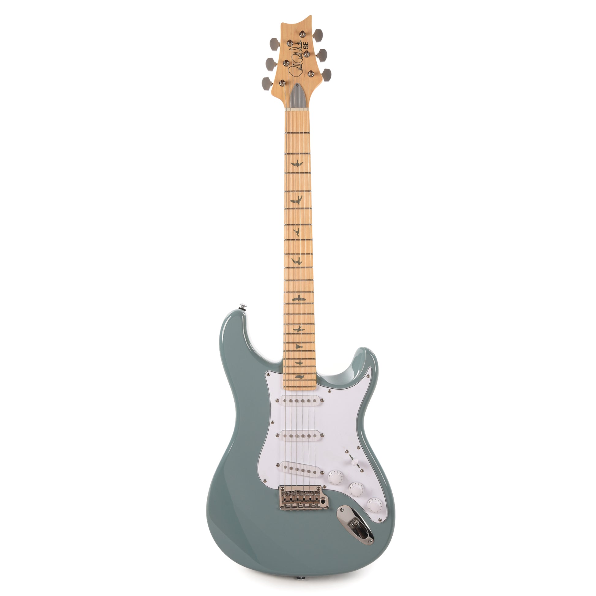 PRS SE Silver Sky Maple Stone Blue Electric Guitars / Solid Body