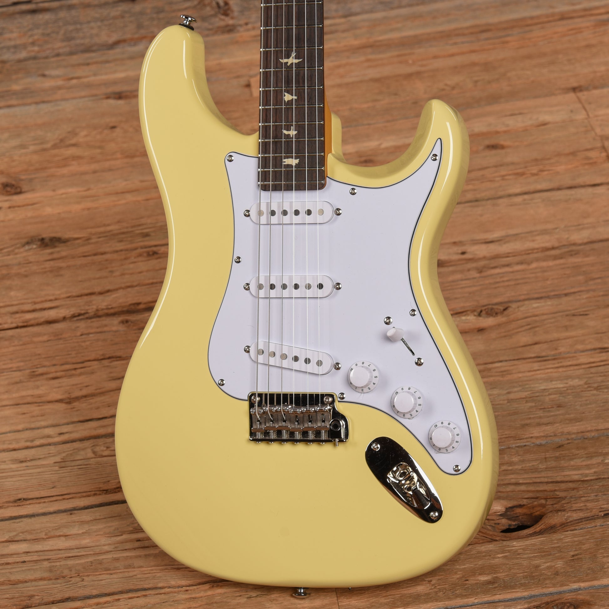 PRS SE Silver Sky Moon White Electric Guitars / Solid Body