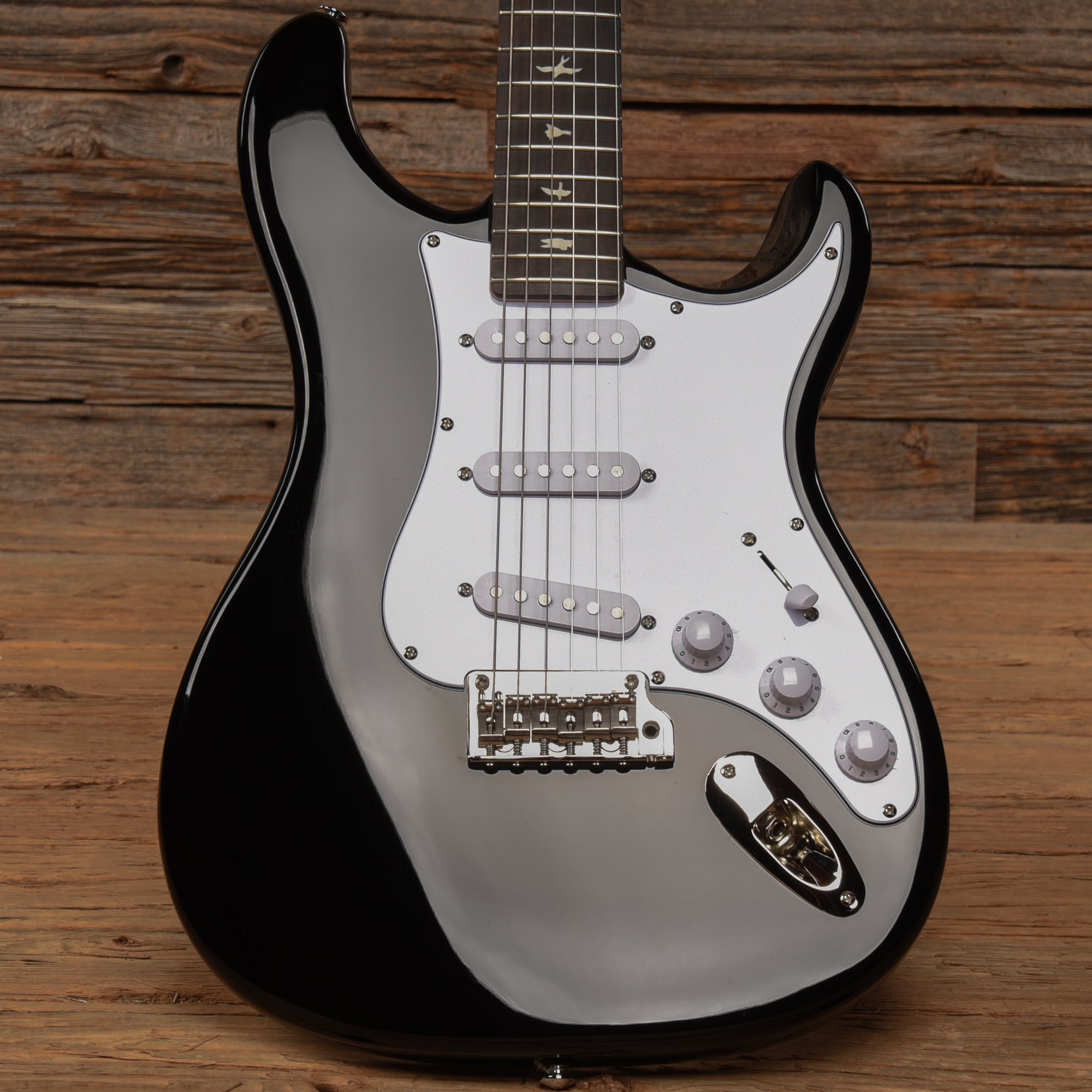 PRS SE Silver Sky Piano Black Electric Guitars / Solid Body