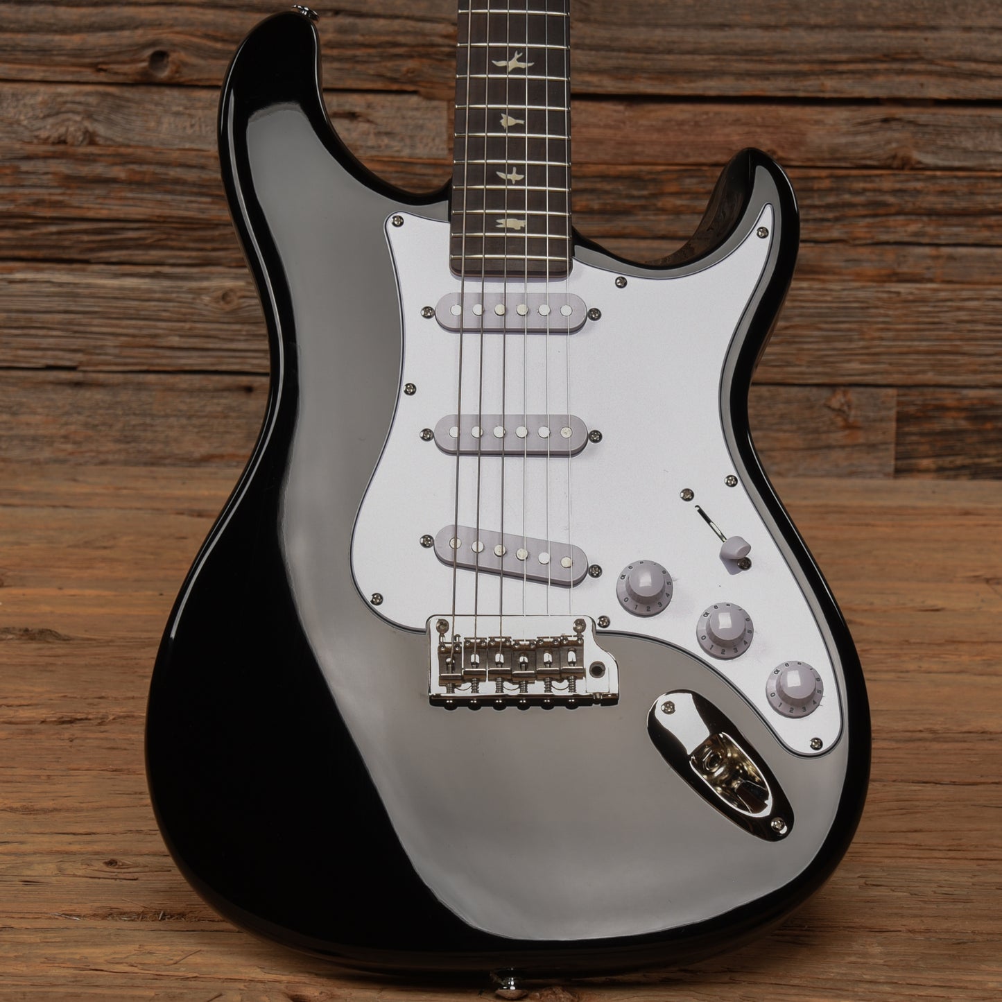 PRS SE Silver Sky Piano Black Electric Guitars / Solid Body