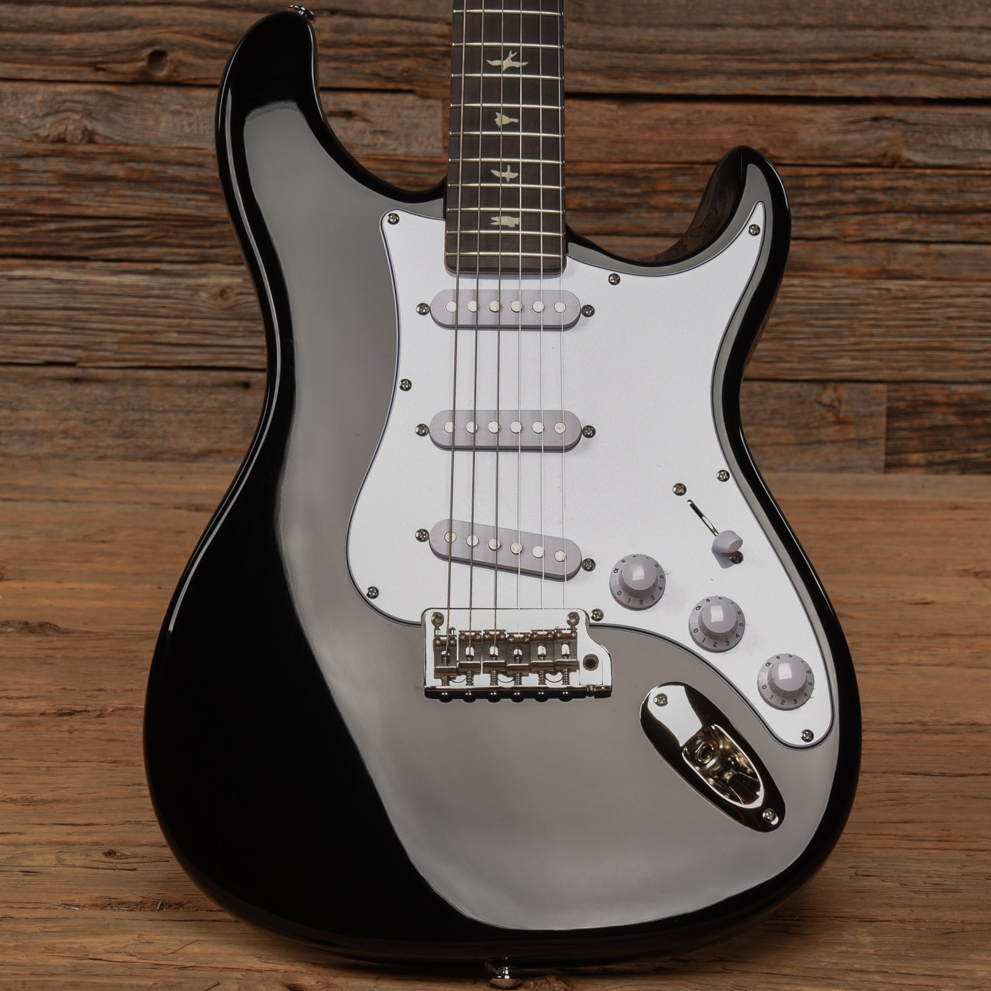 PRS SE Silver Sky Piano Black Electric Guitars / Solid Body
