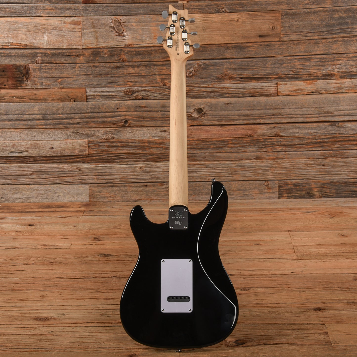 PRS SE Silver Sky Piano Black Electric Guitars / Solid Body