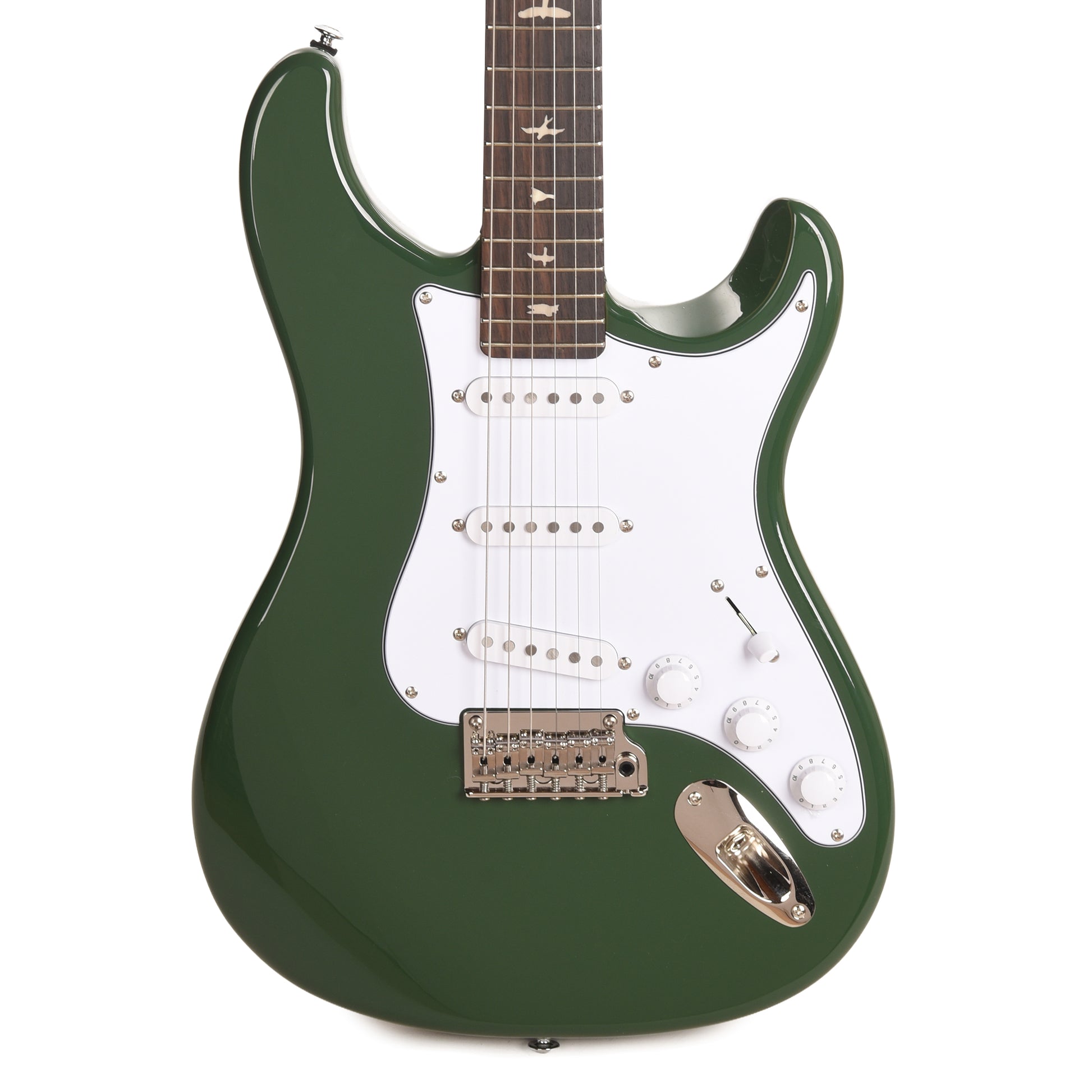 PRS SE Silver Sky Rosewood Laurel Green Electric Guitars / Solid Body